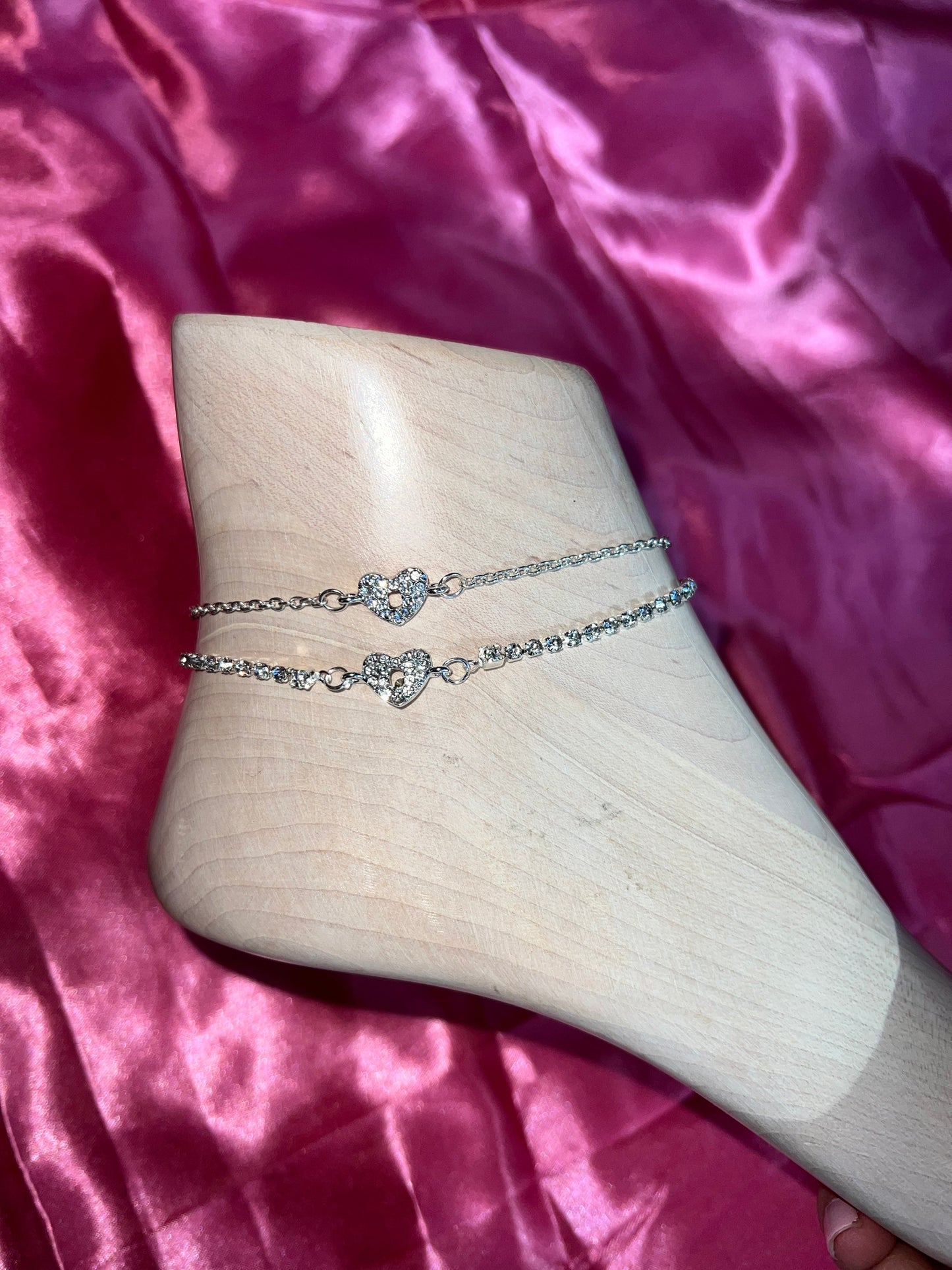 Love lock anklet
