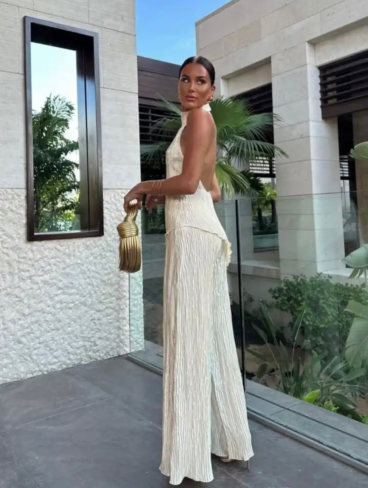 Cream summer co ord set
