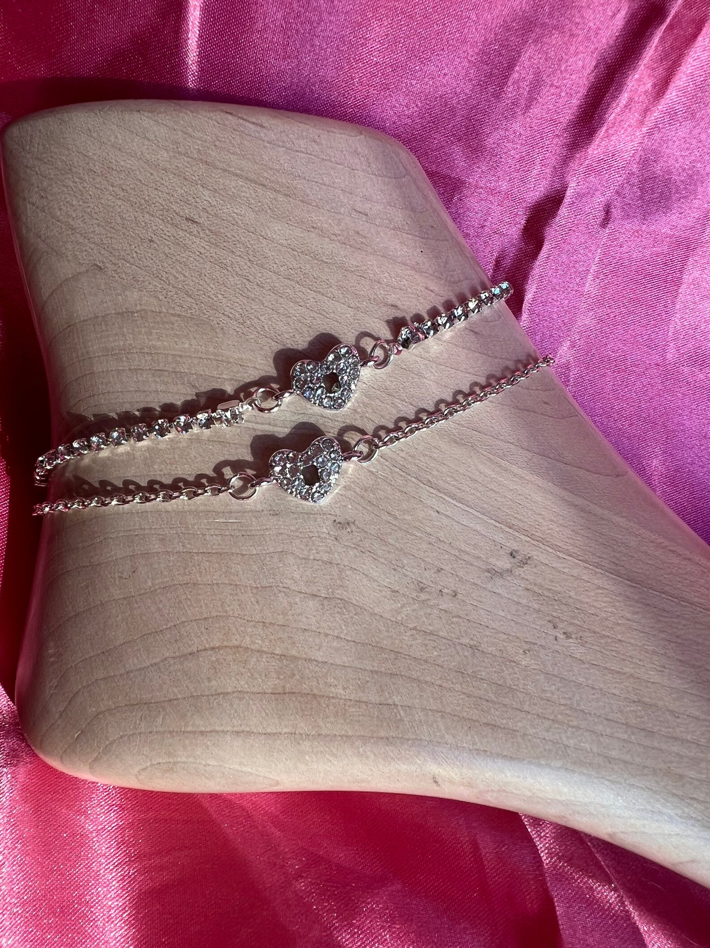 Love lock anklet