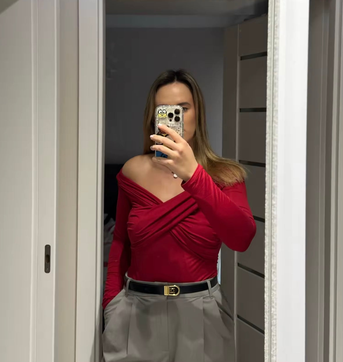Off shoulder bodysuit