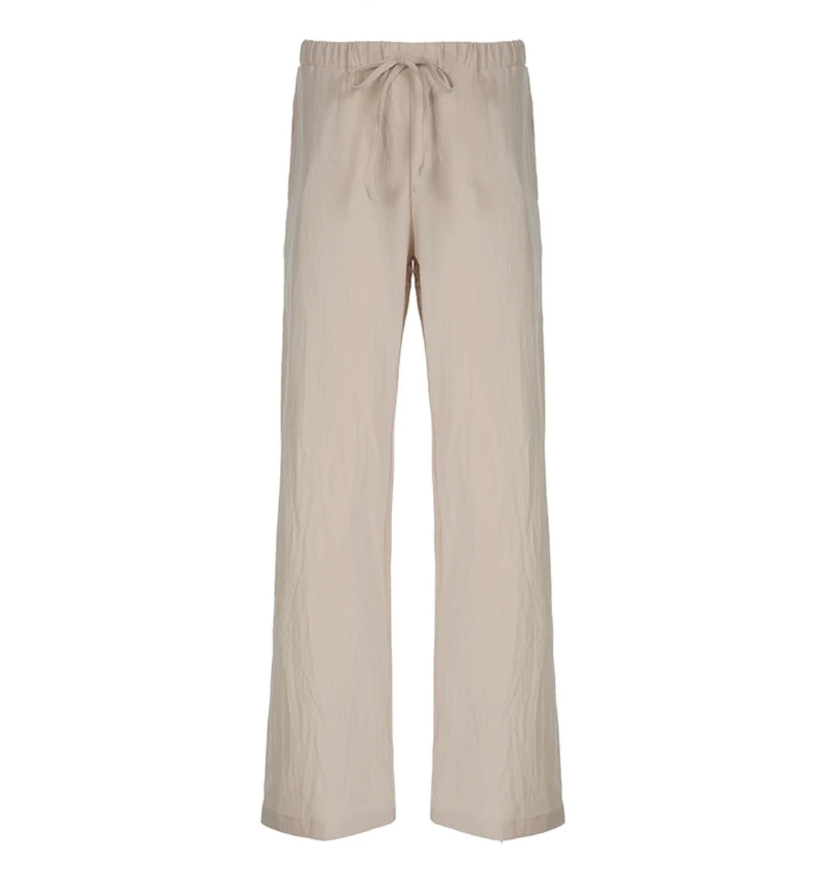 Casual straight leg trousers