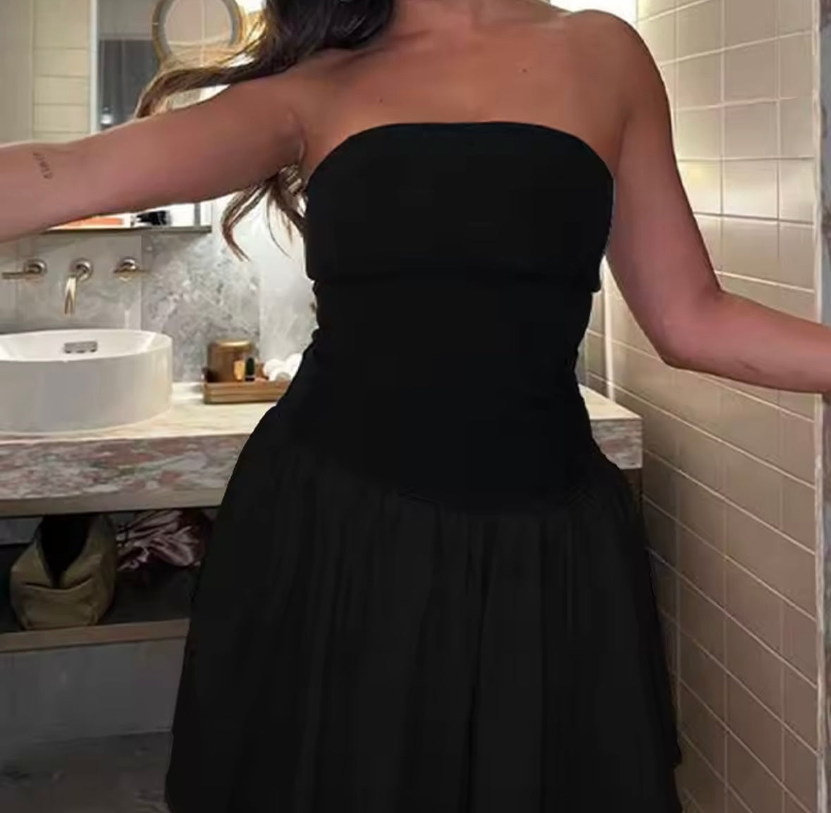 Classic black dress