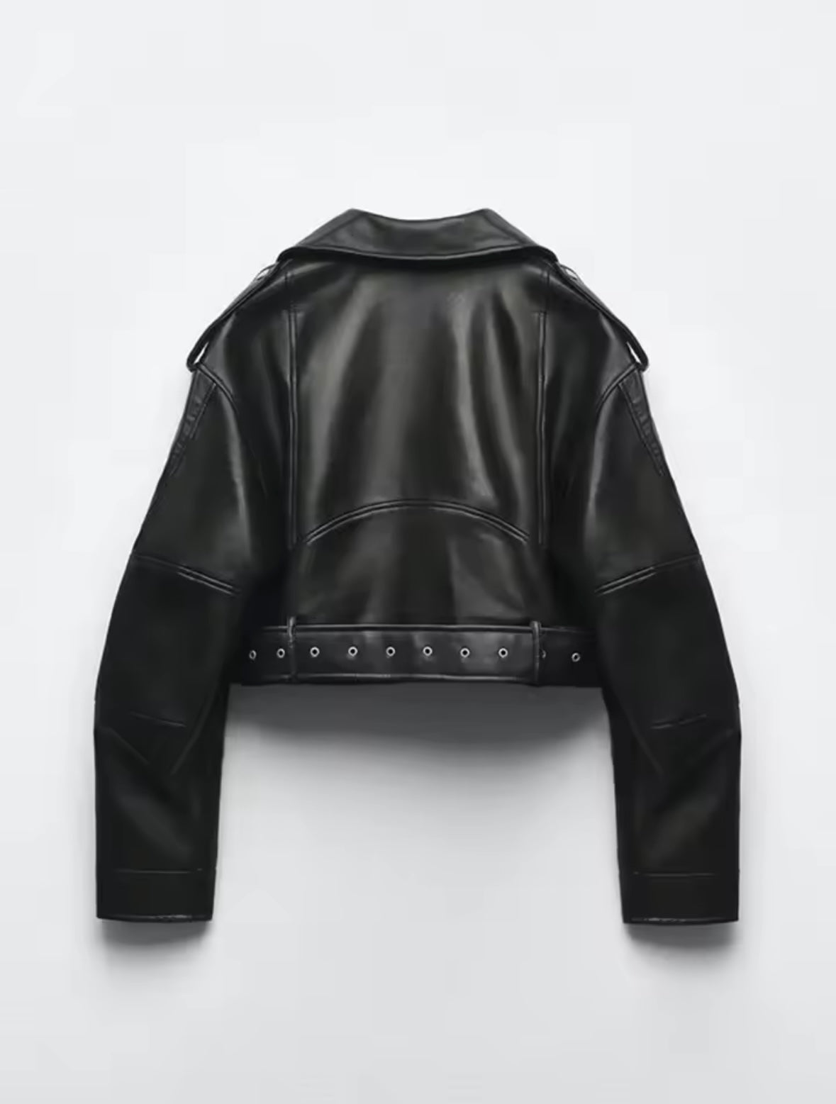Faux leather jacket
