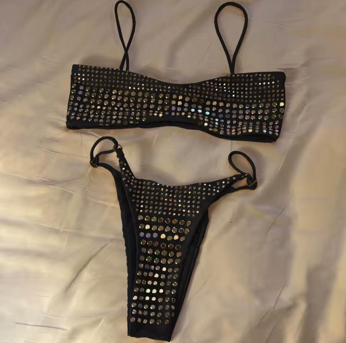 Studded bikini set