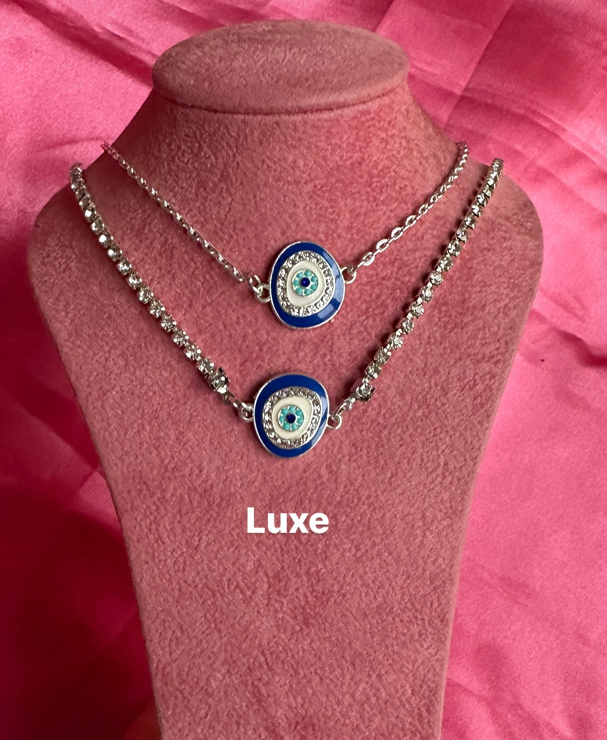 Evil eye pendant necklace