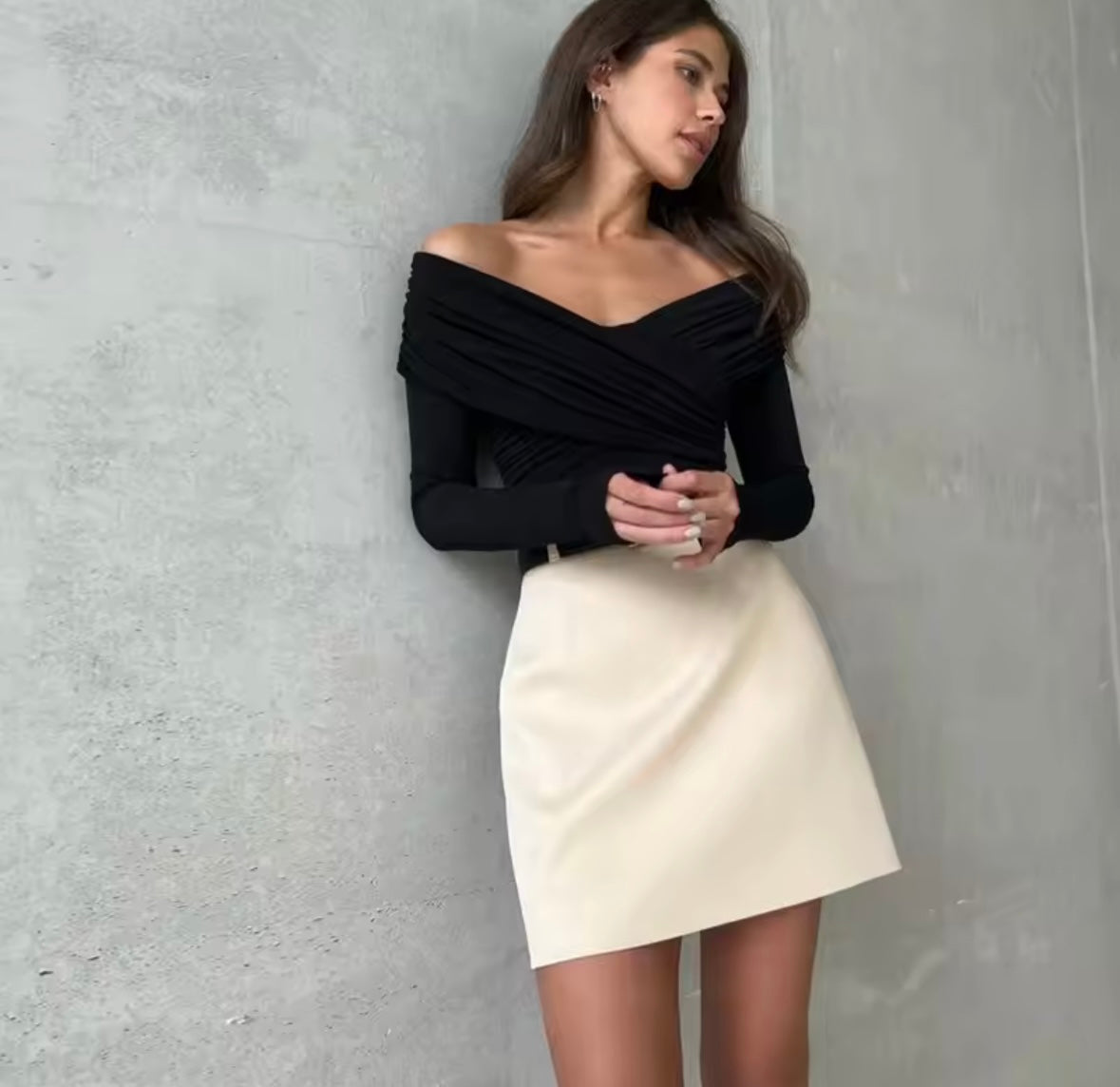 Off shoulder bodysuit