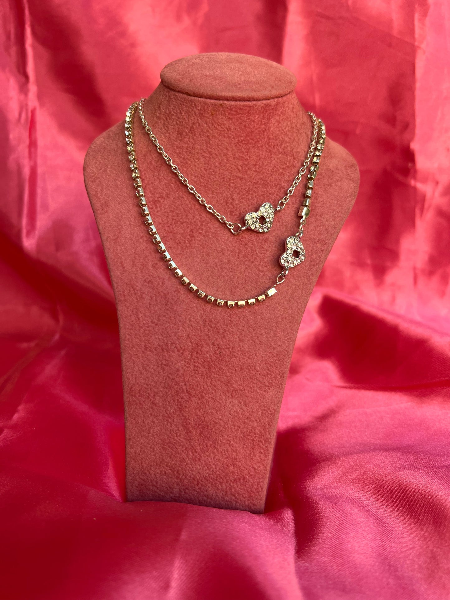 Heart lock necklace