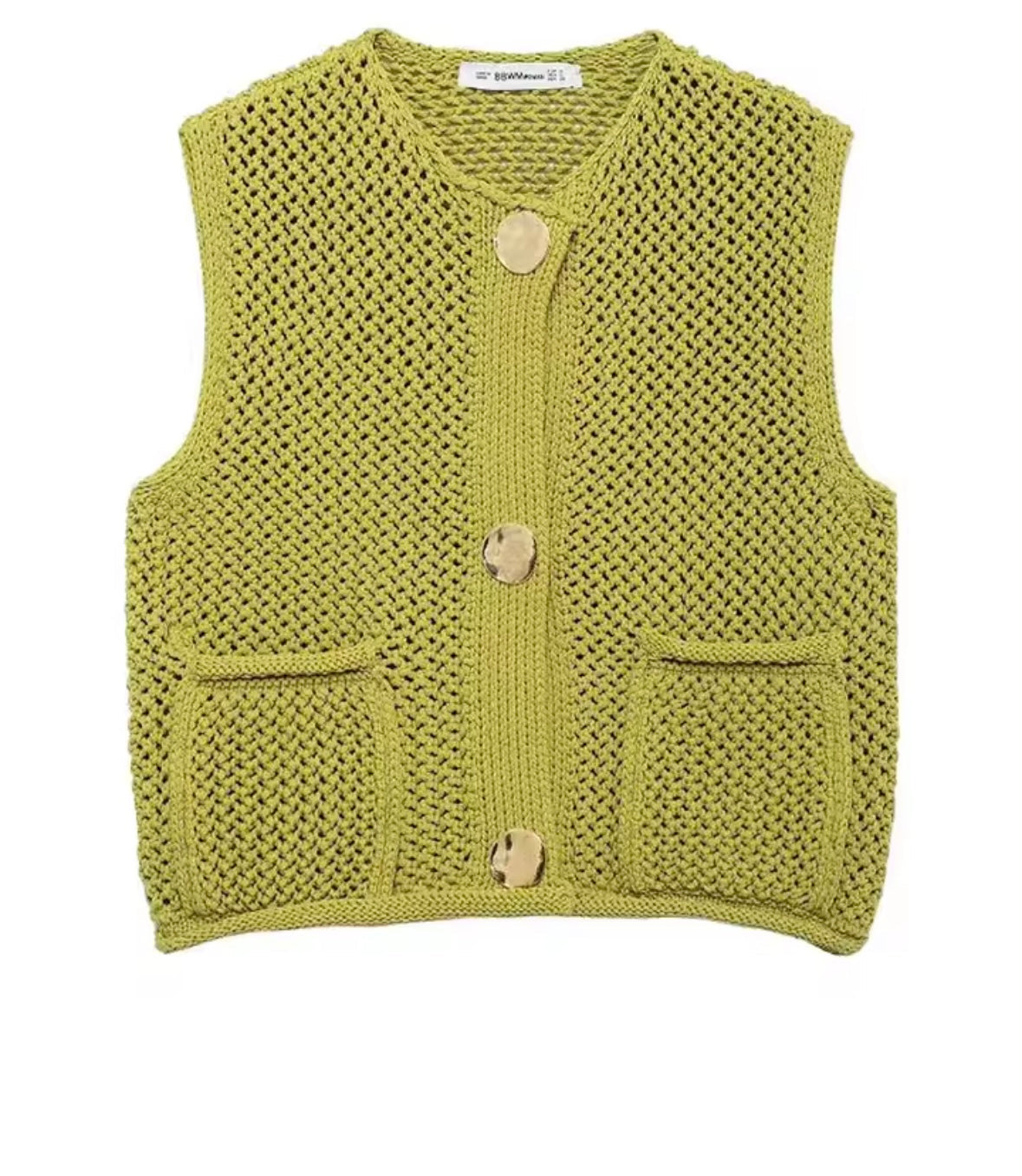 Knitted vest