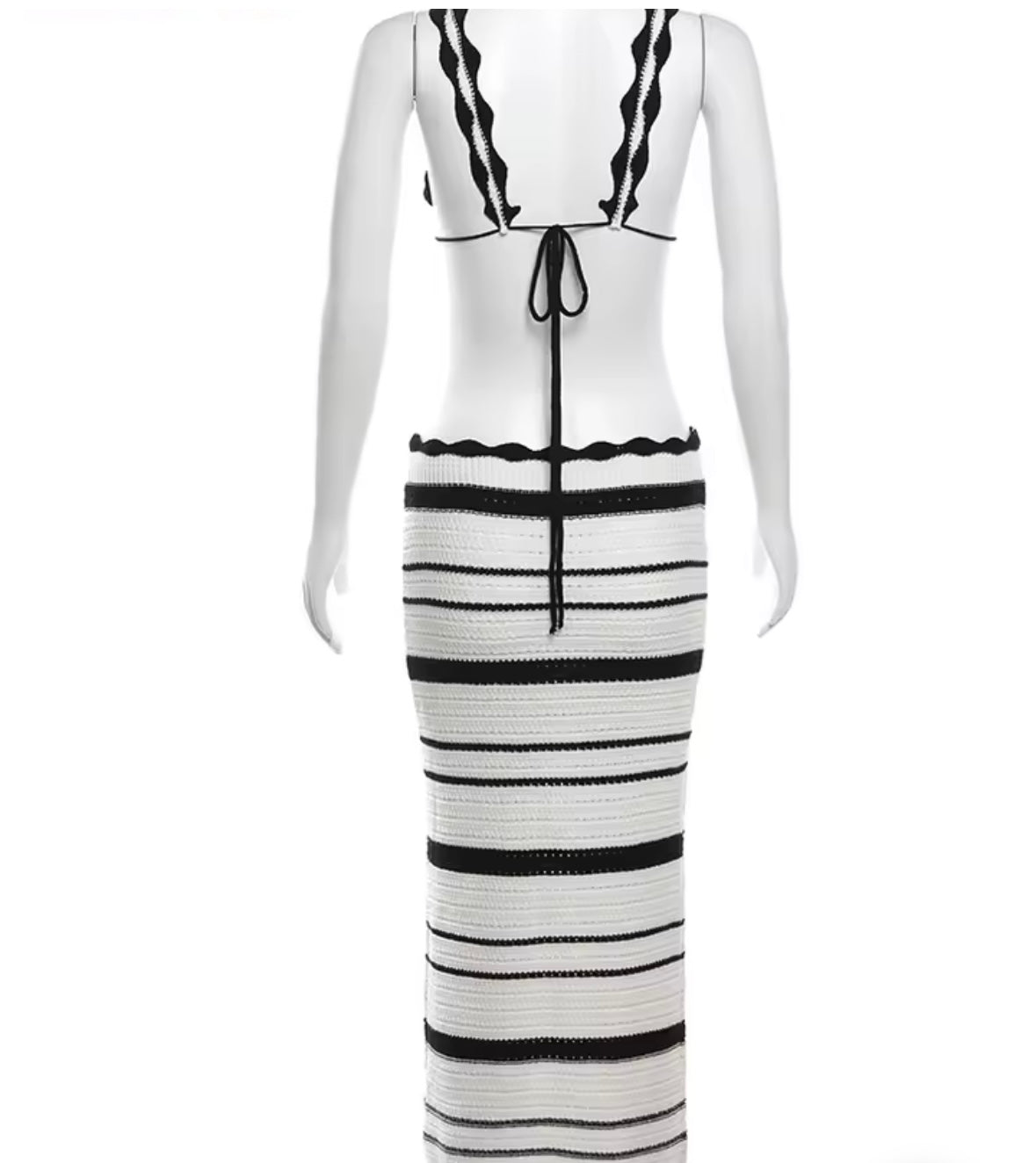 Knit two piece mono co ord set