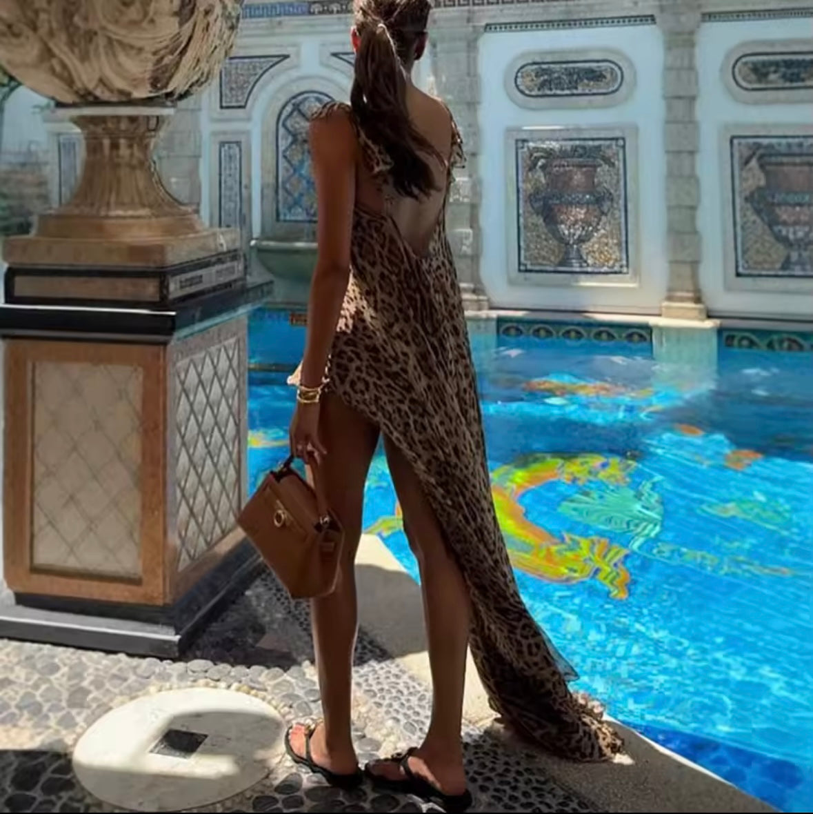 Leopard print co ord set