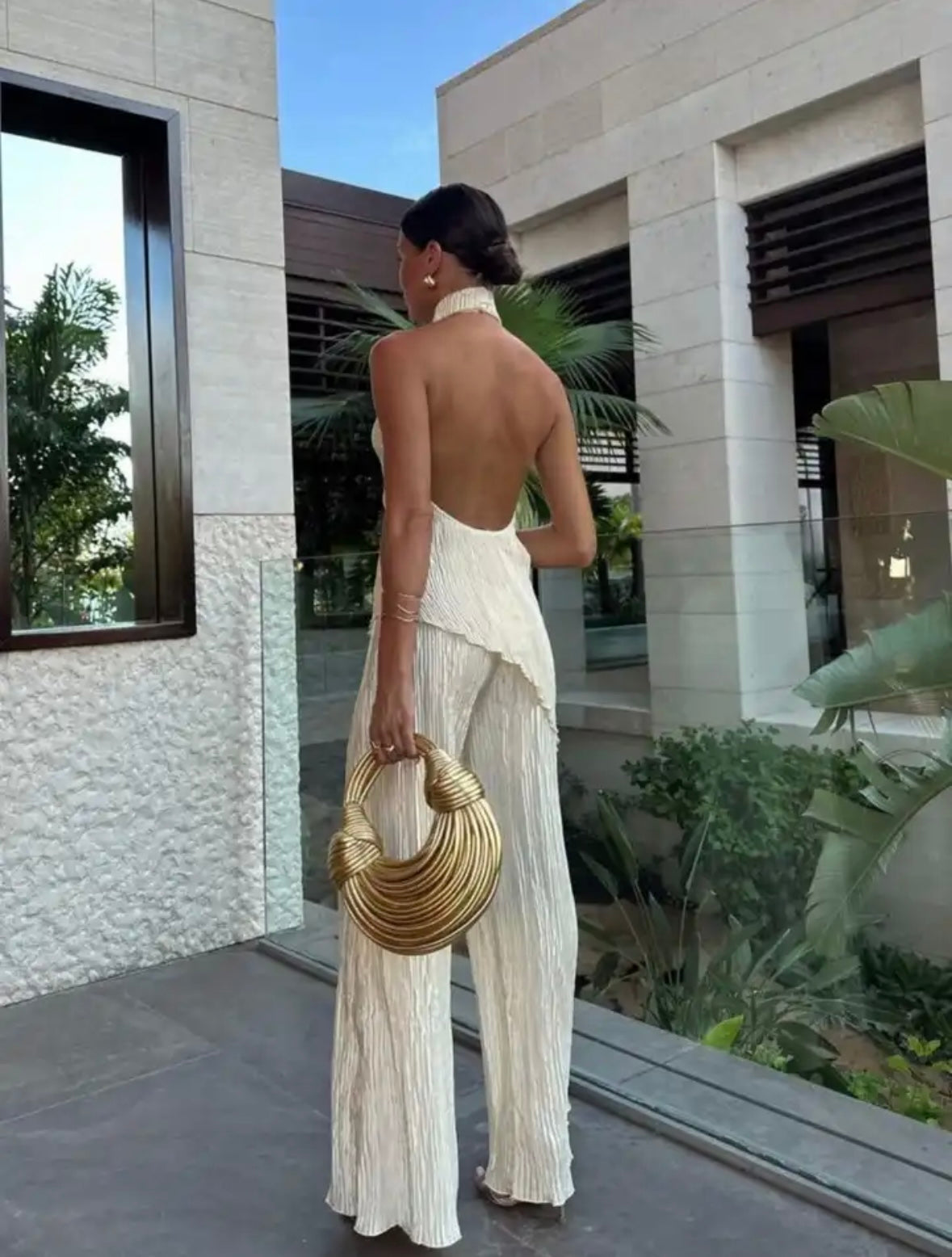 Cream summer co ord set