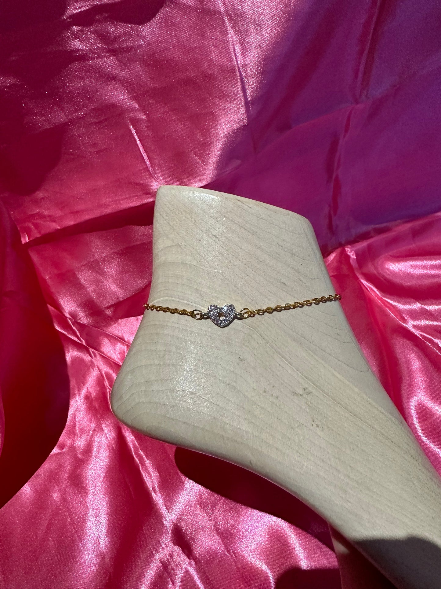 Love lock anklet