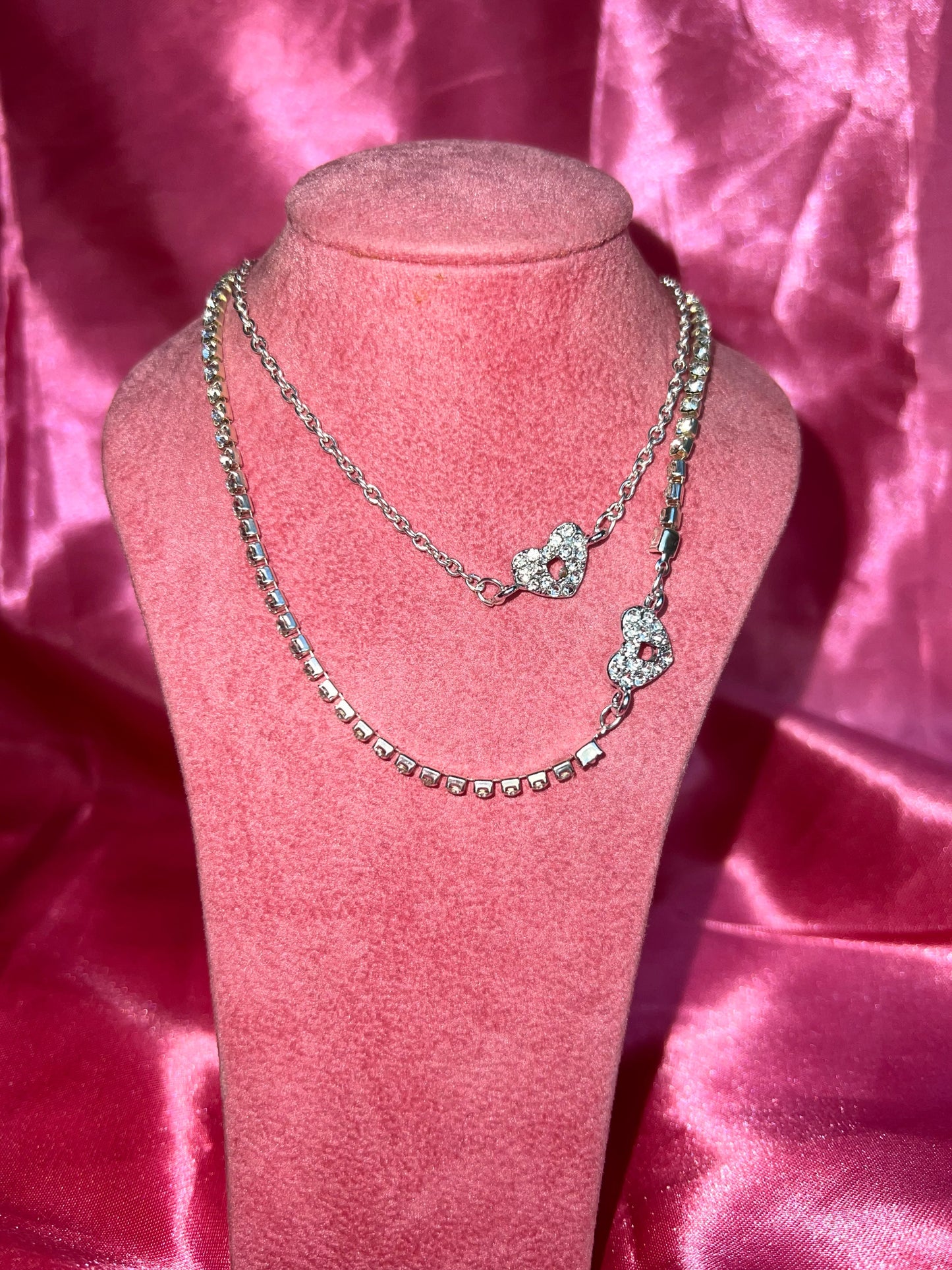 Heart lock necklace