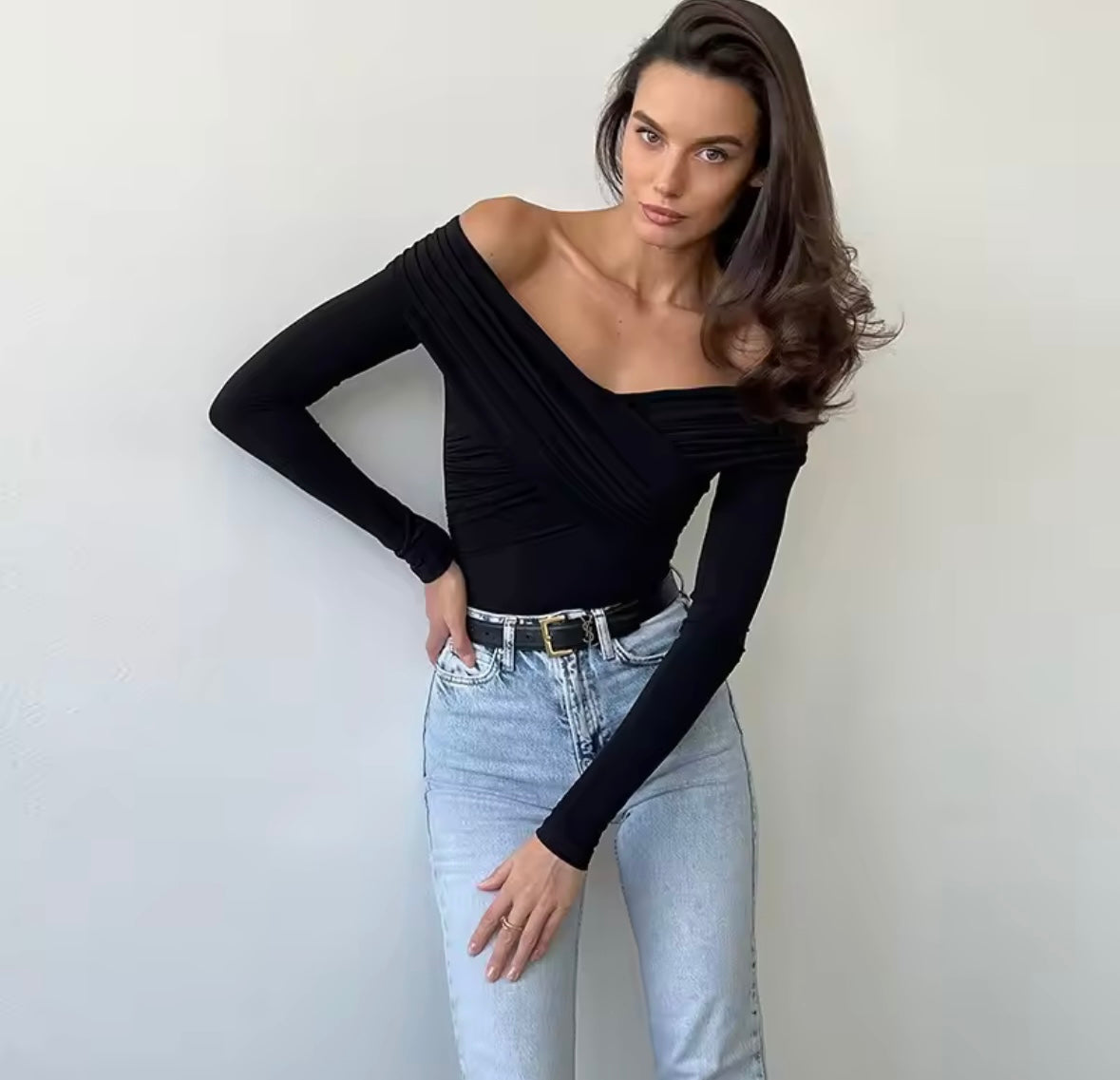 Off shoulder bodysuit