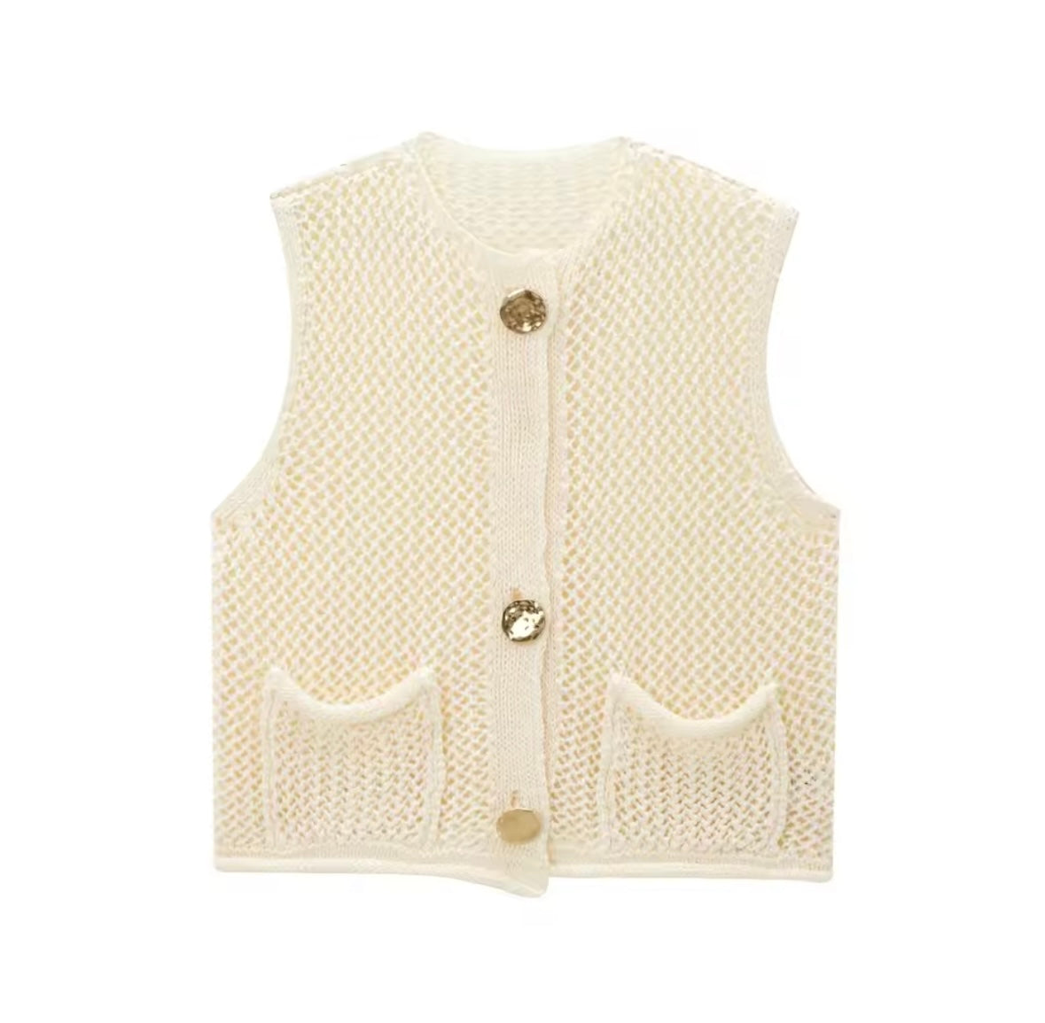 Knitted vest