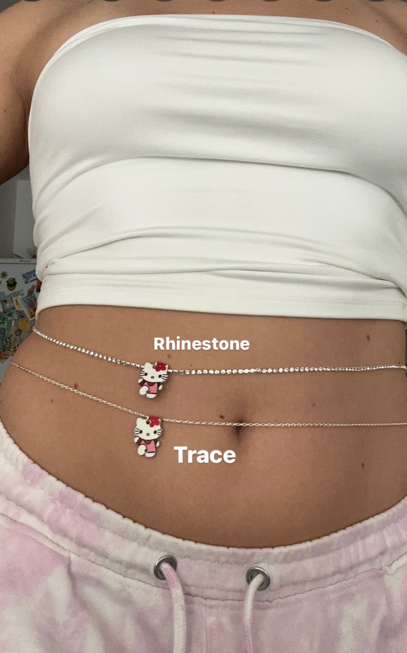 Hello Kitty belly chain