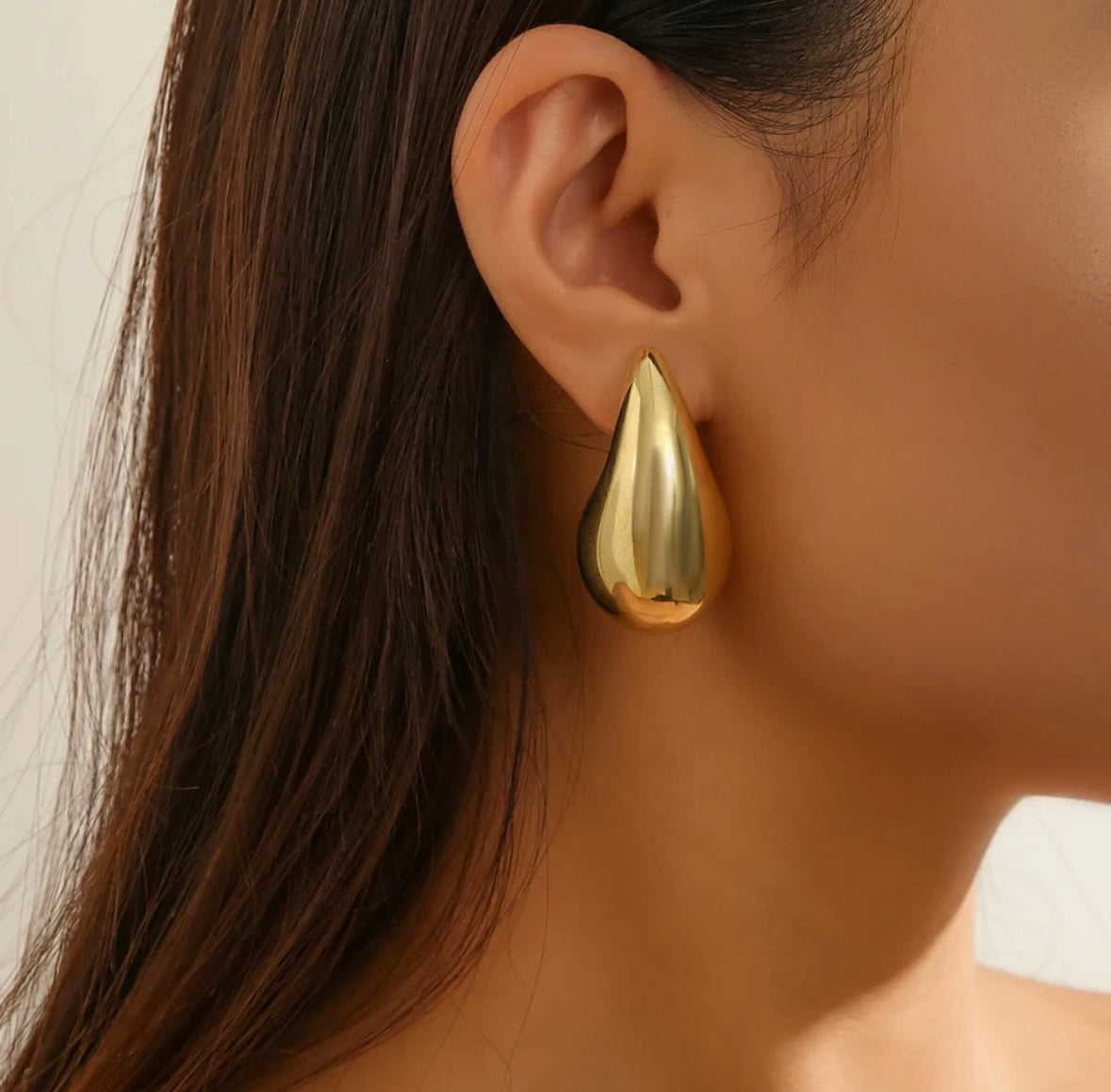 Chunky drop earrings