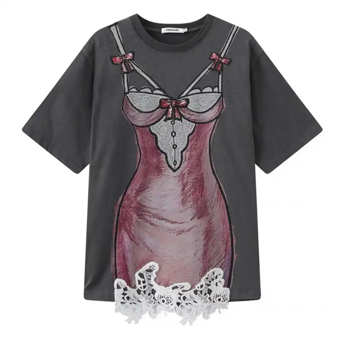 Oversized T-shirt dress
