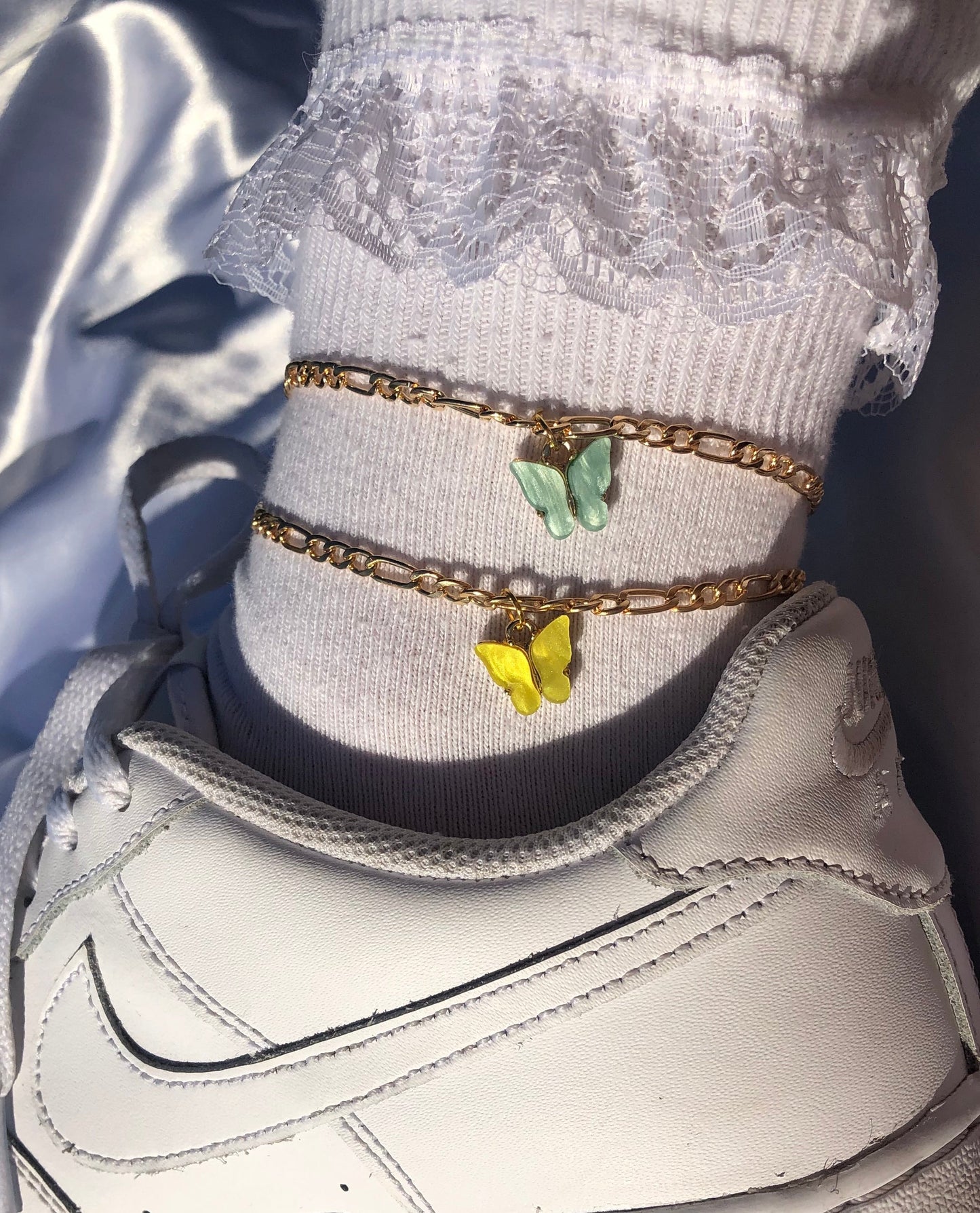 Mariposa anklet