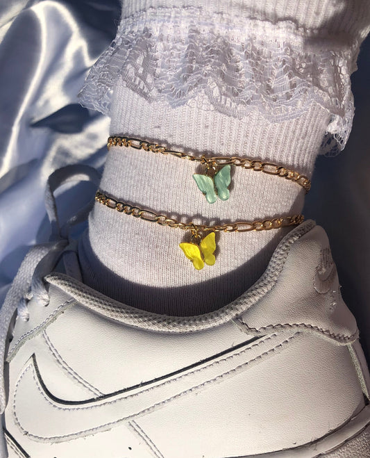 Mariposa anklet