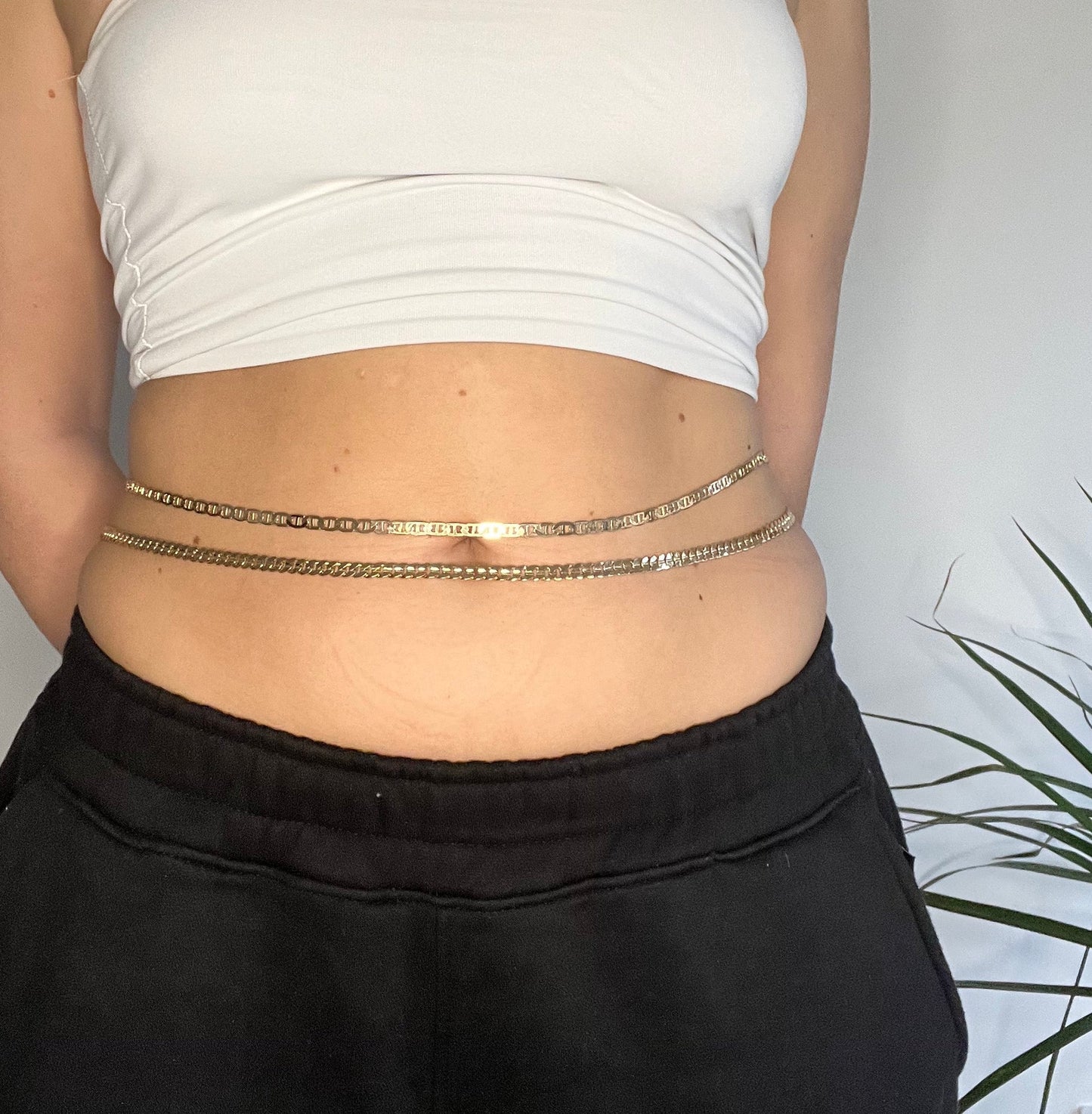 Bar belly chain