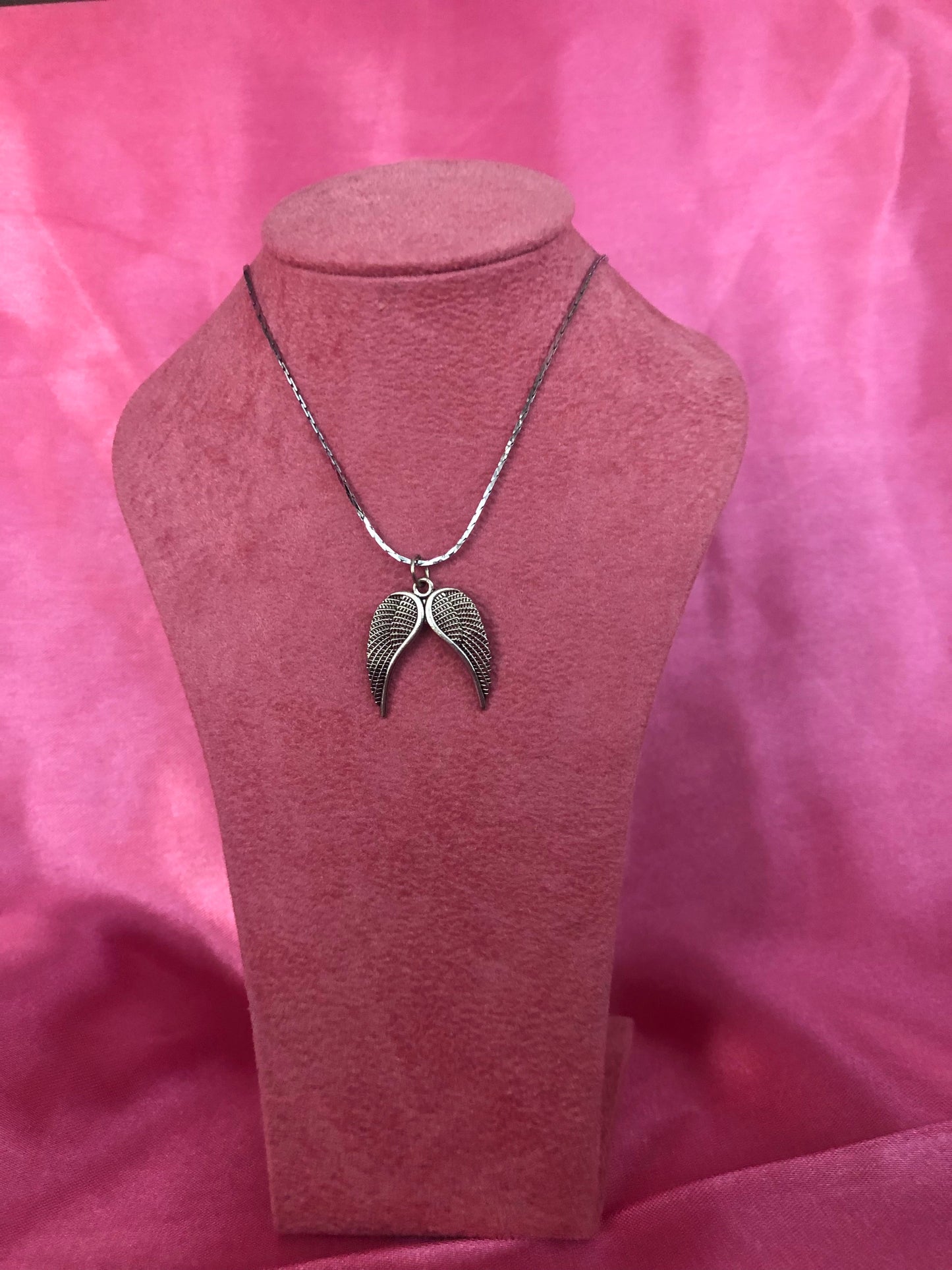 Angel wings necklace