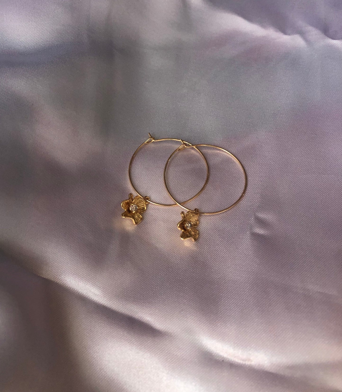 Flower hoops