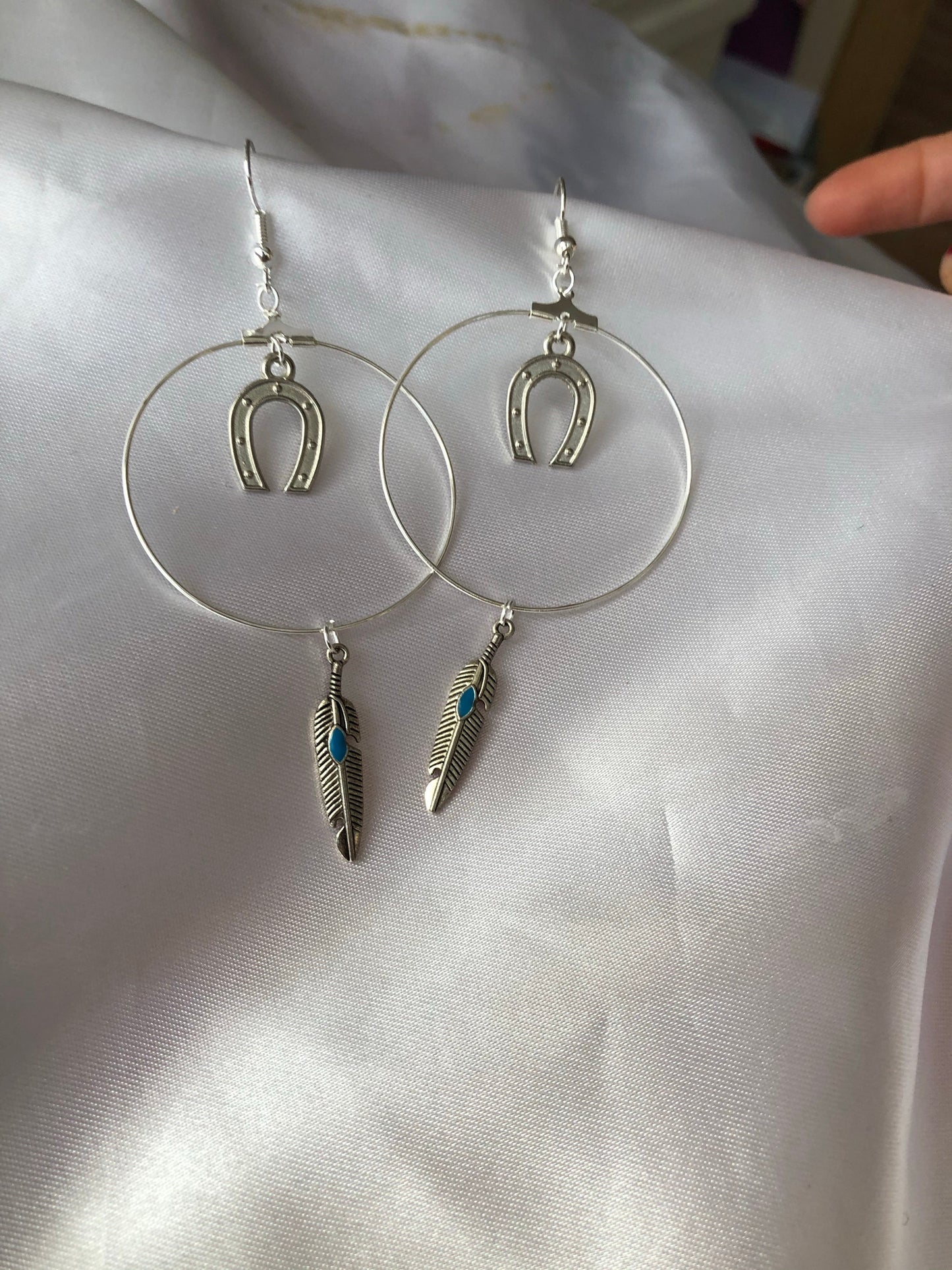 Lucky charm earrings