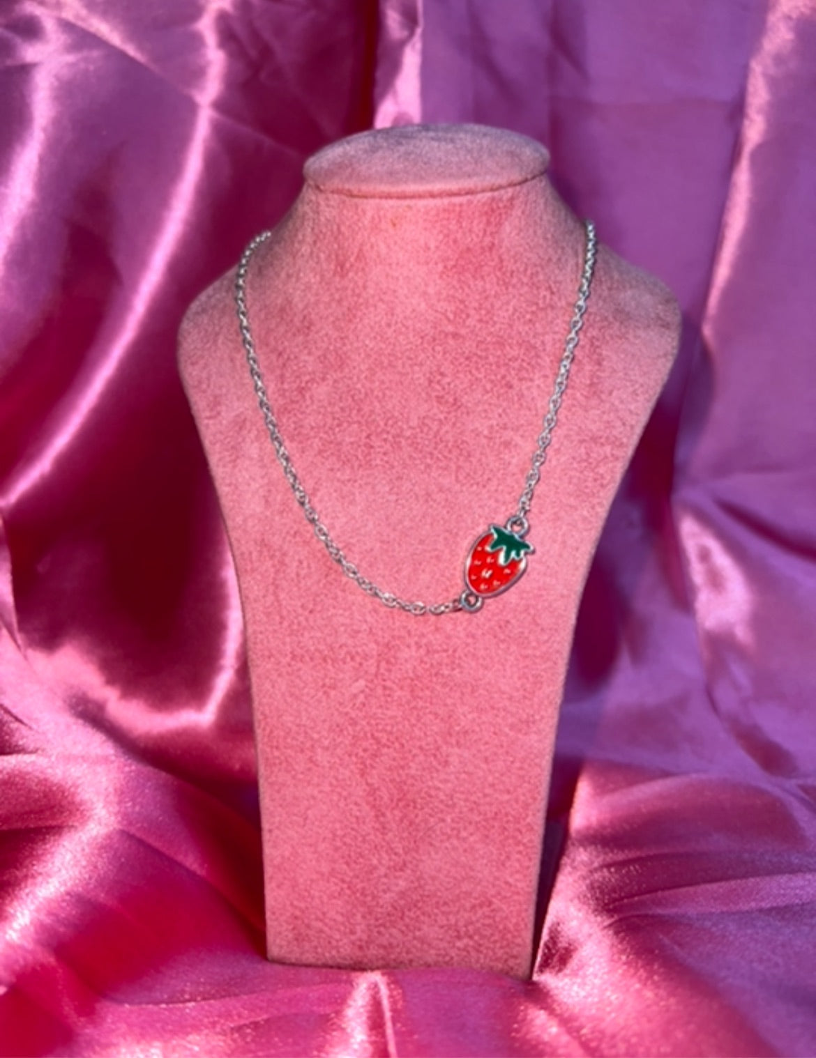 Strawberry necklace
