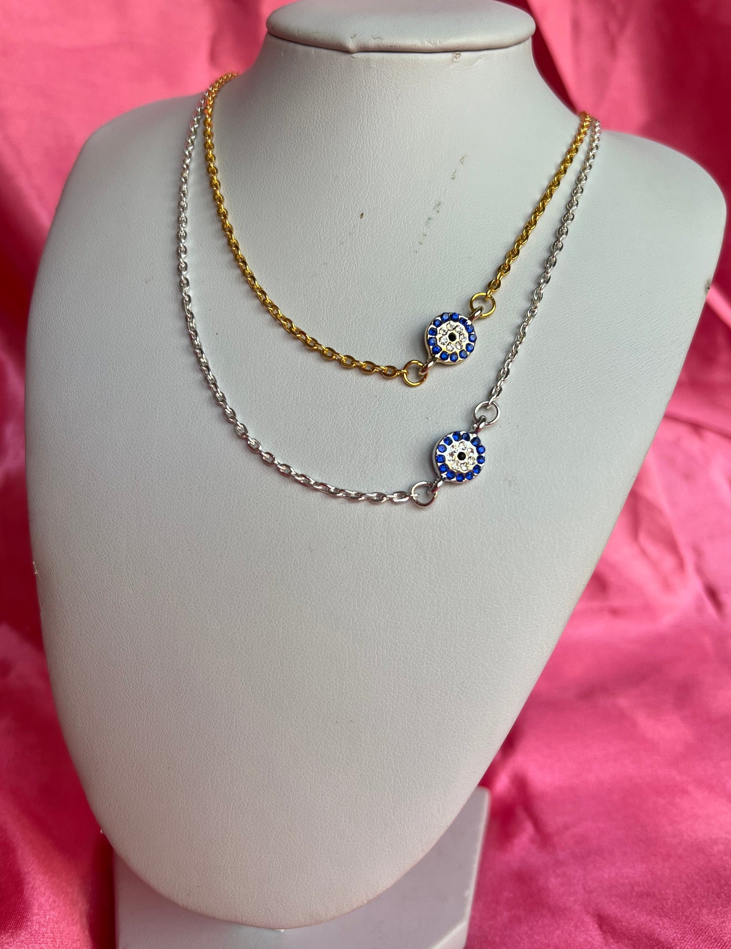 Evil eye necklace