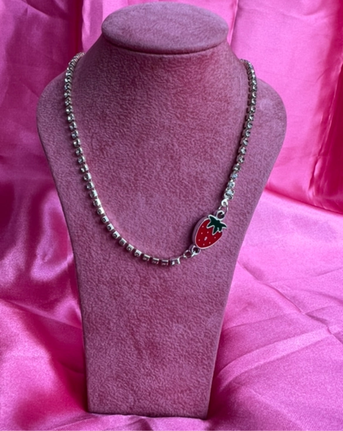 Strawberry necklace