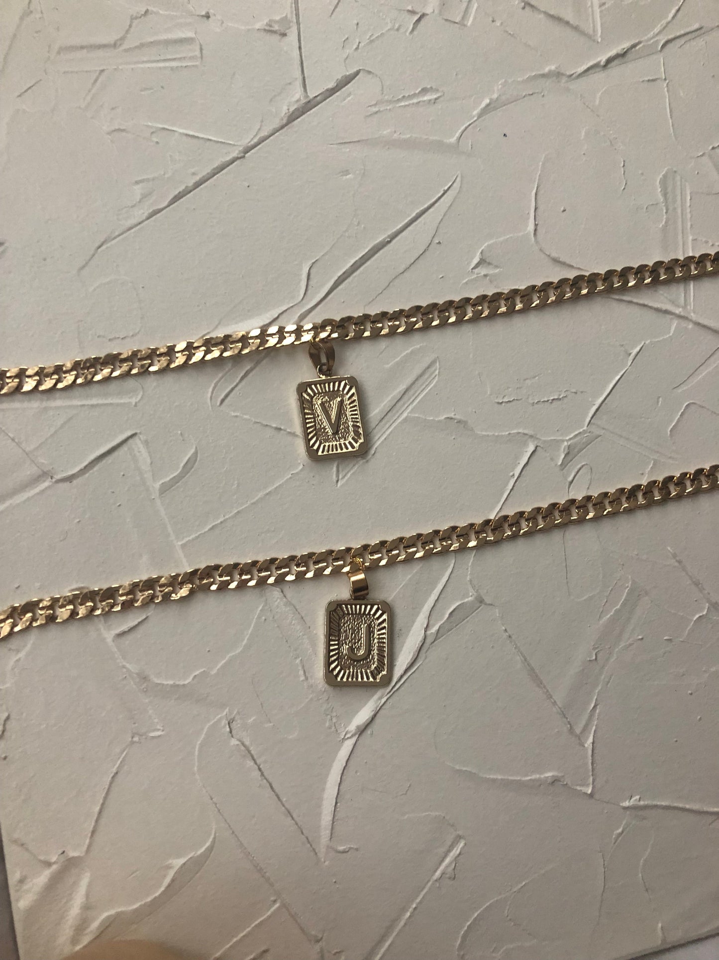 Letter anklet - Icegoldbyvee