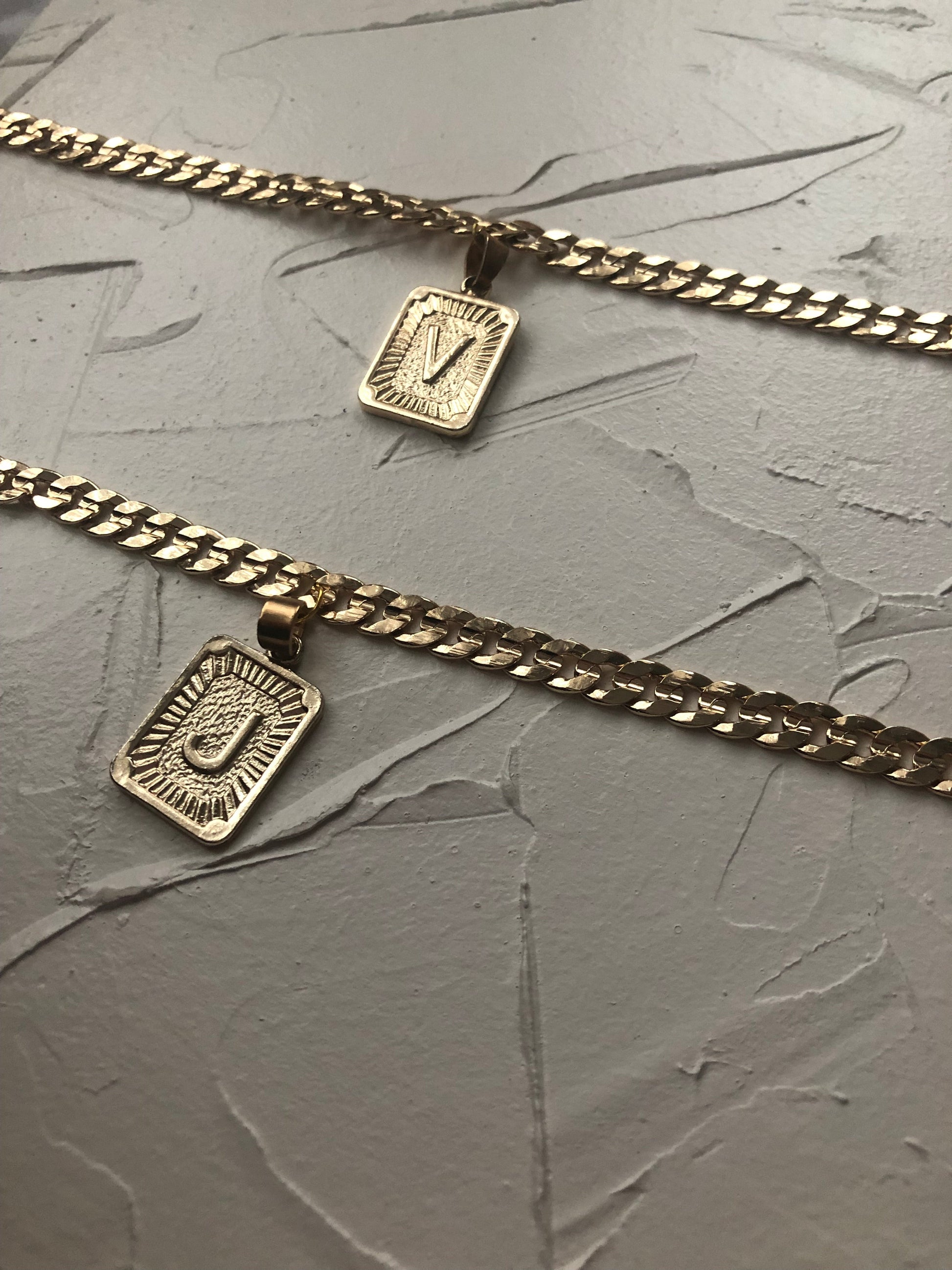 Letter anklet - Icegoldbyvee