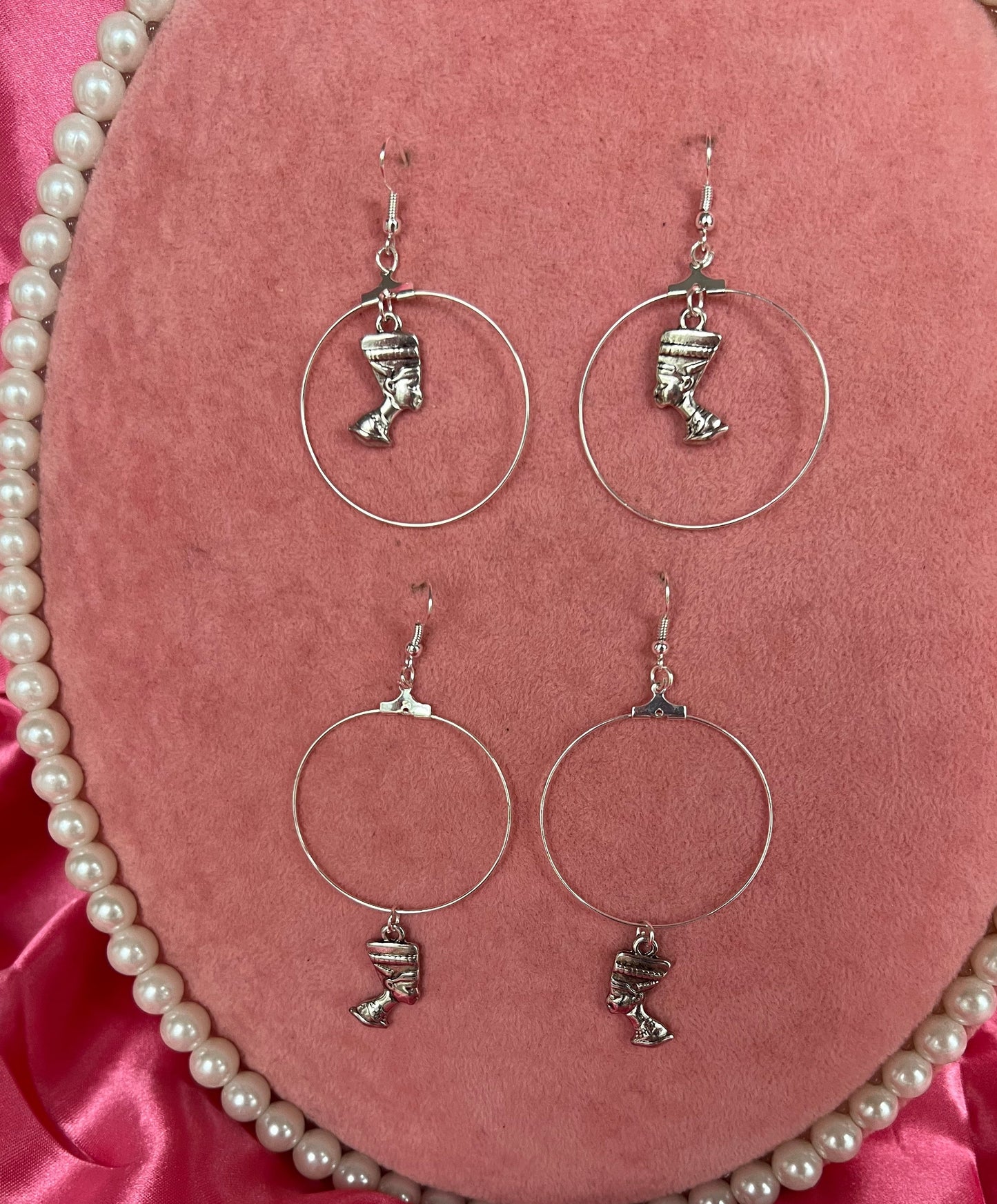 Nefertiti hoops