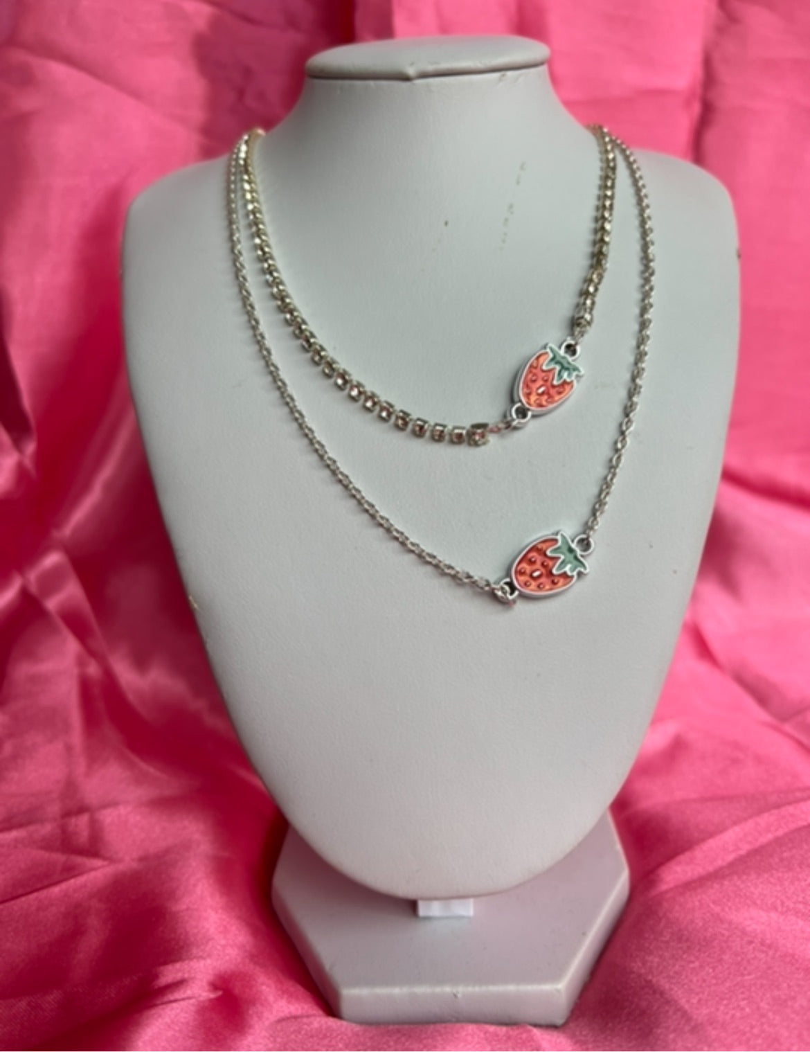 Strawberry necklace