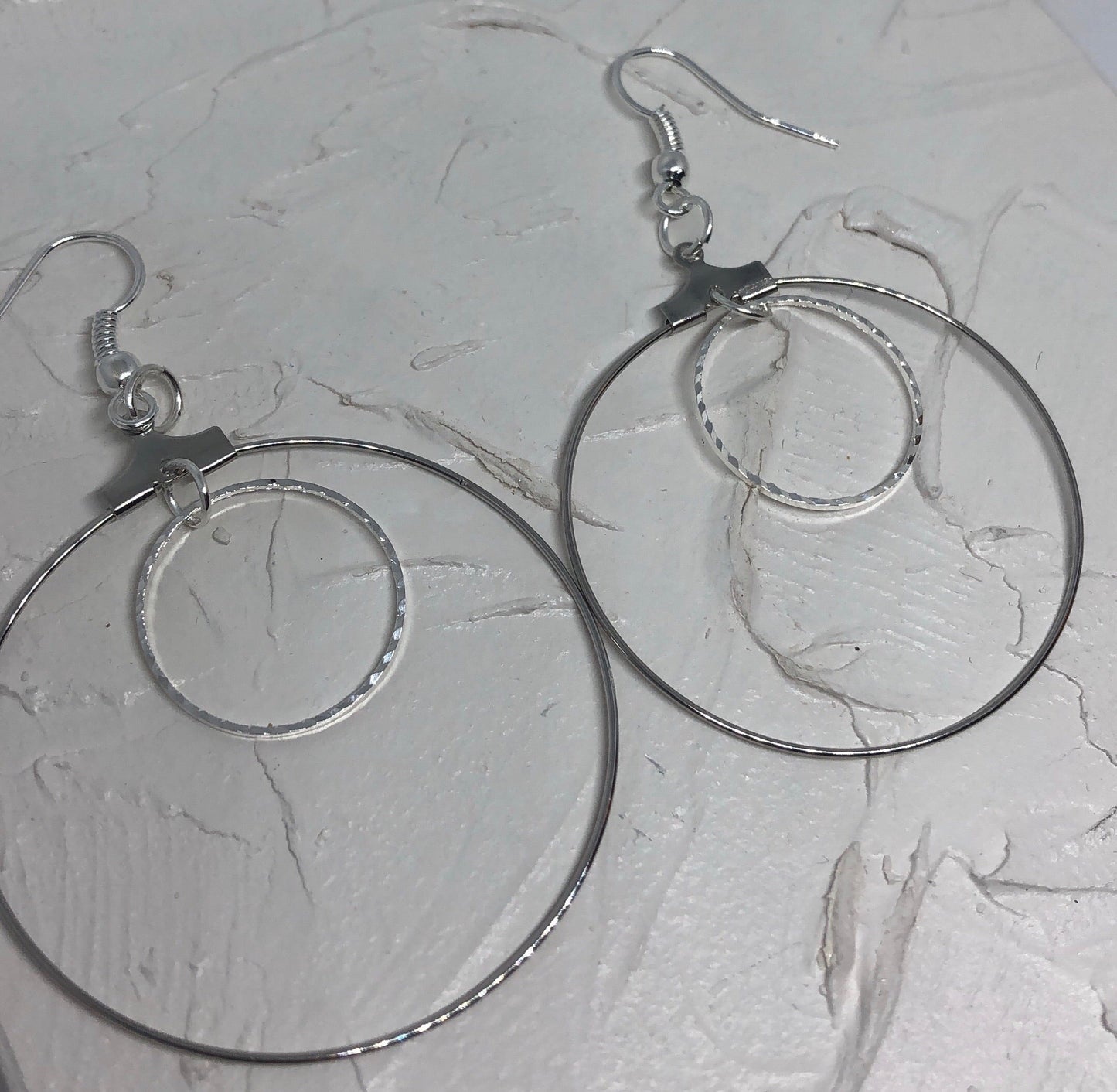 Double circle hoops - Icegoldbyvee