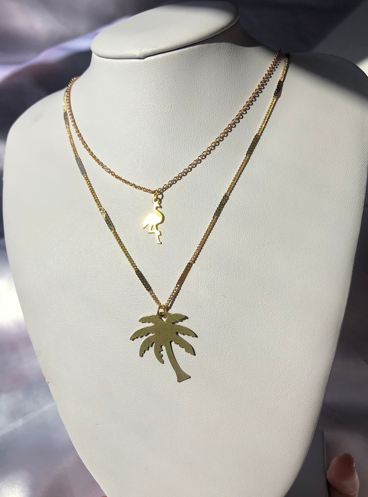 Flamingo necklace