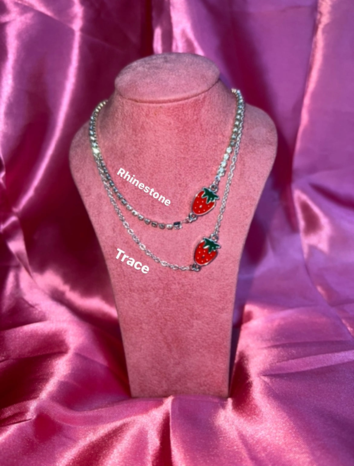 Strawberry necklace