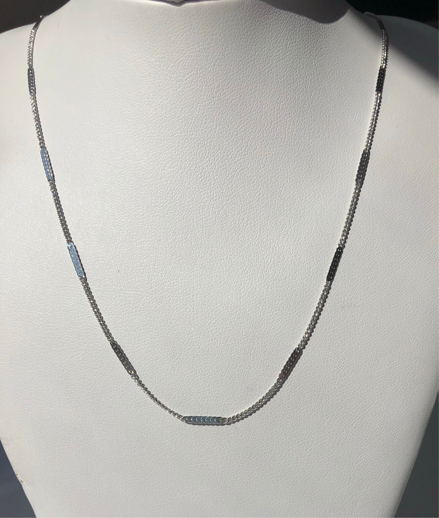 Pressed link chain
