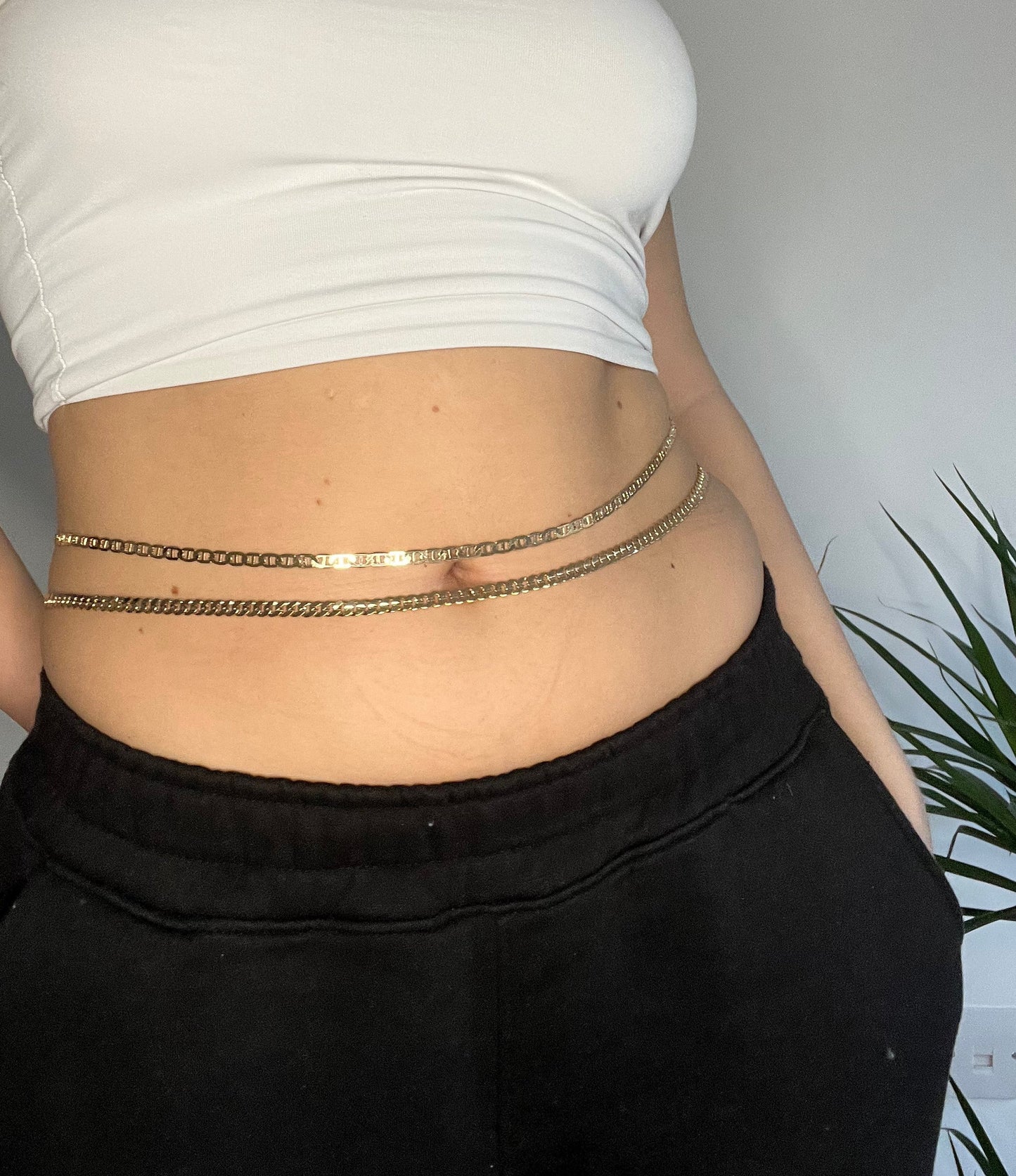 Bar belly chain