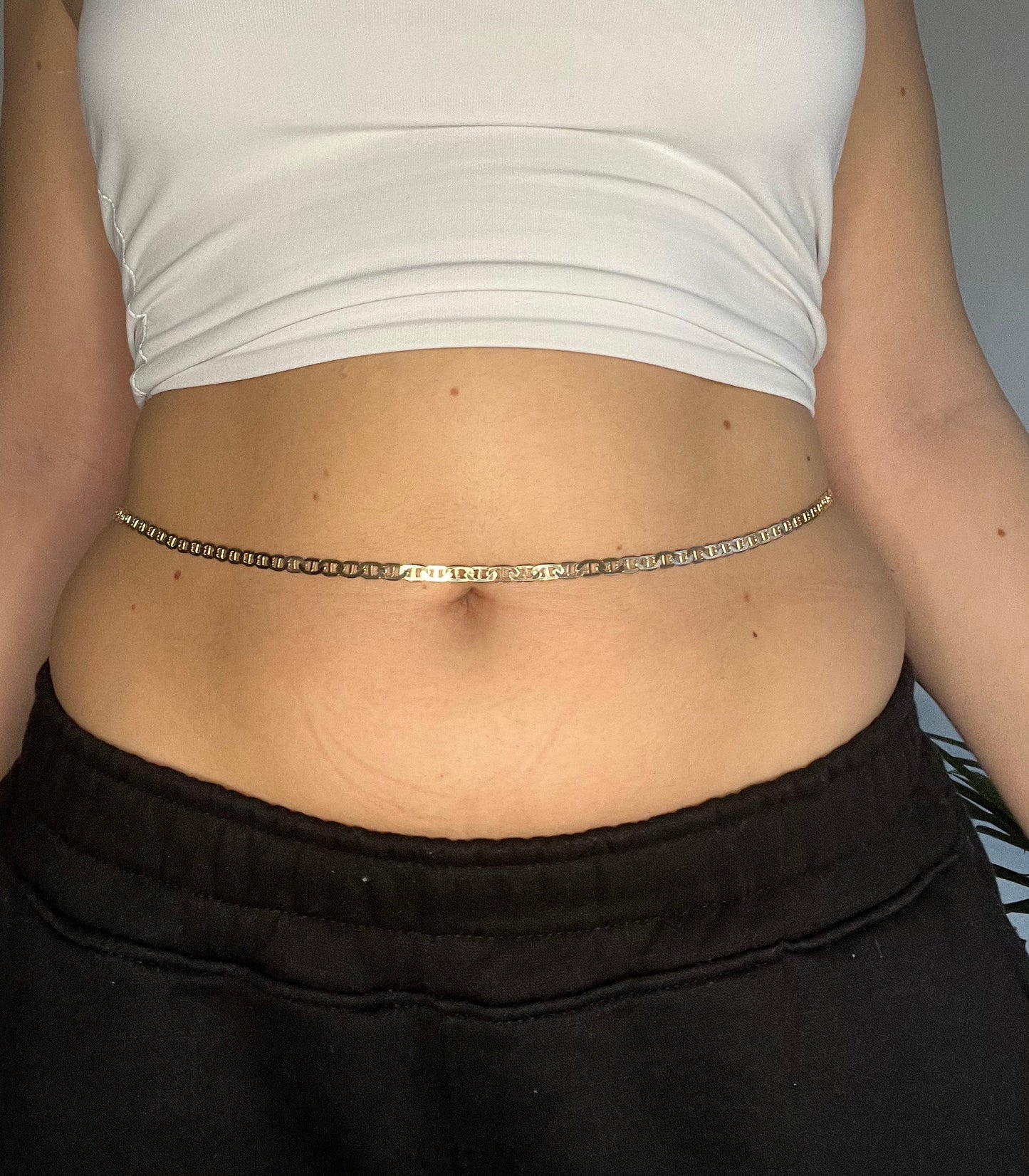 Bar belly chain