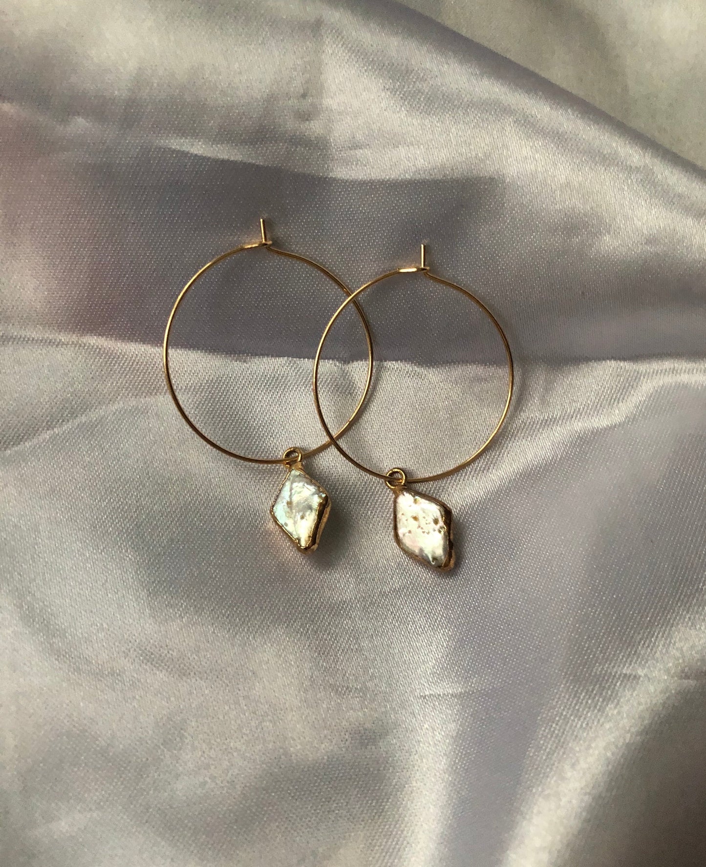Pearly hoops