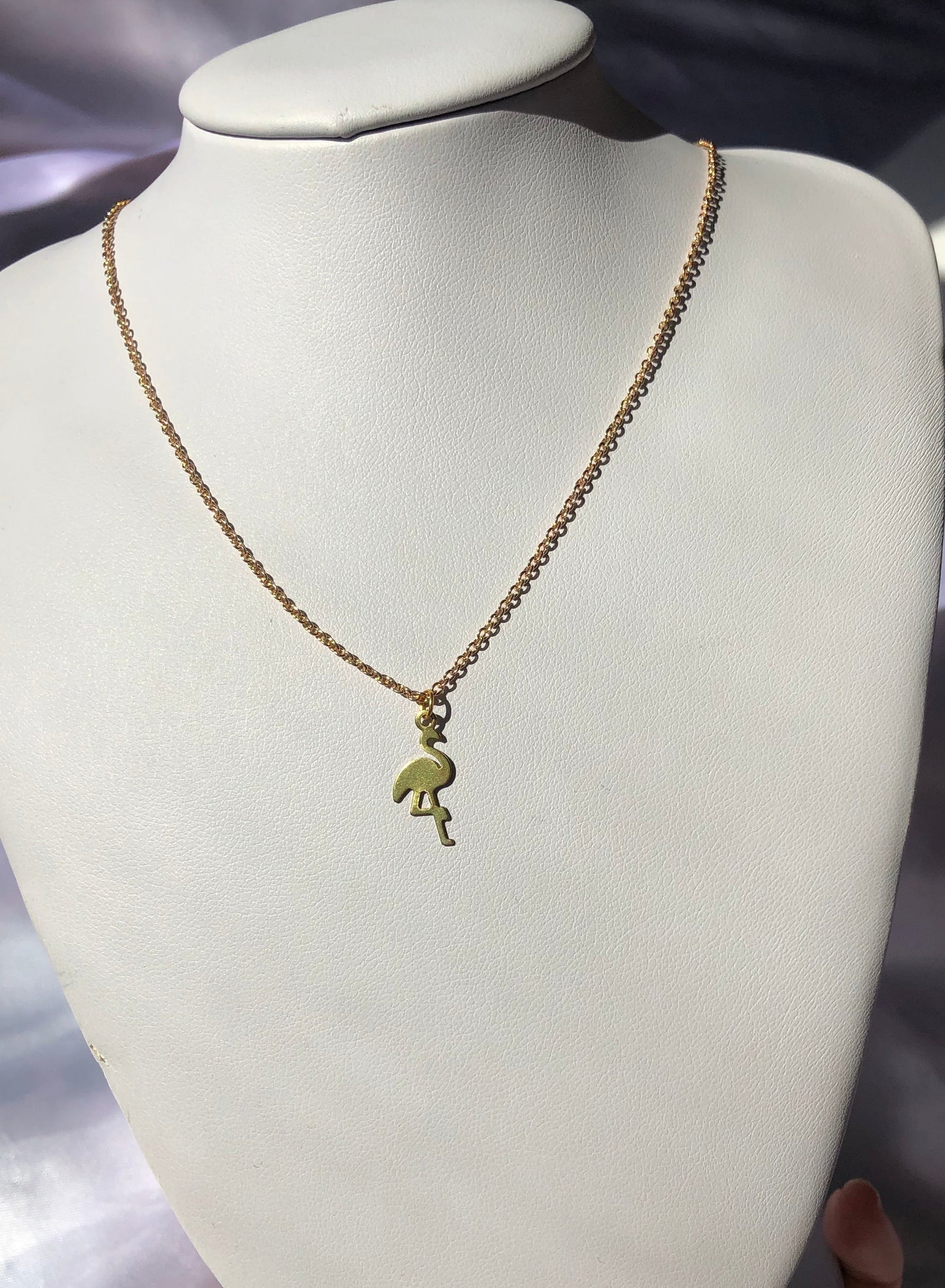Flamingo necklace