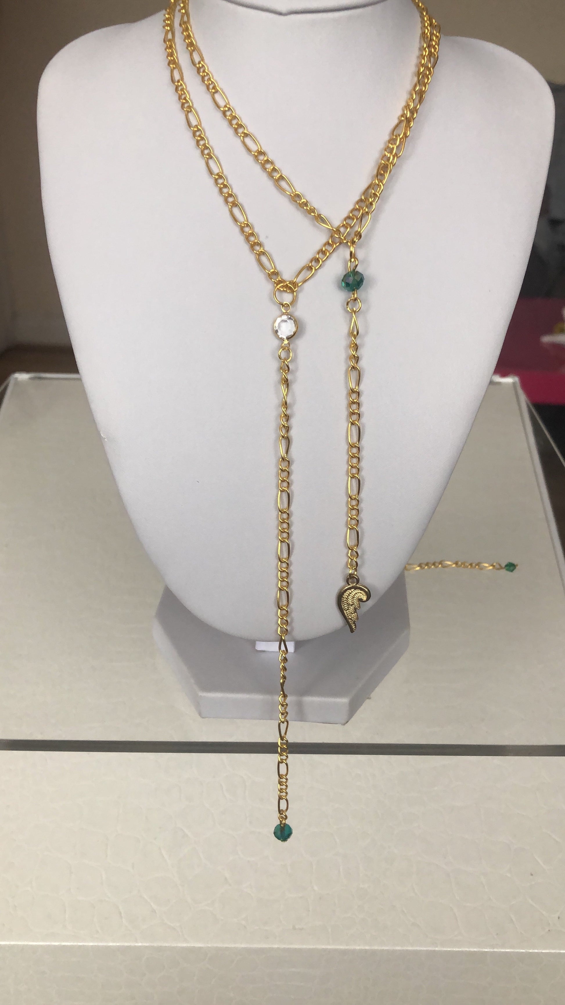 Drop down necklace - Icegoldbyvee