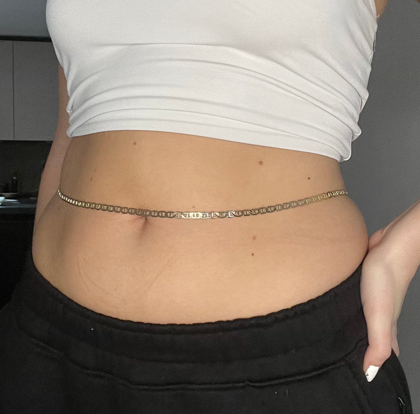 Bar belly chain