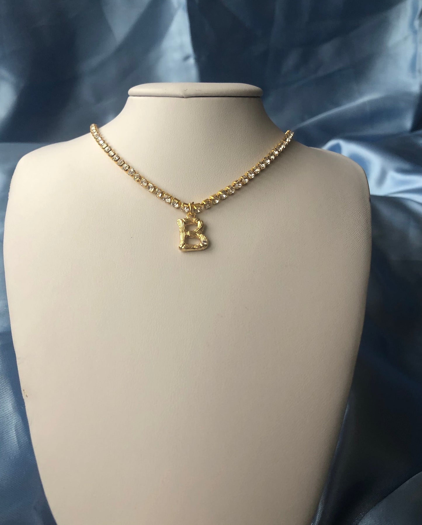 Bamboo name necklace
