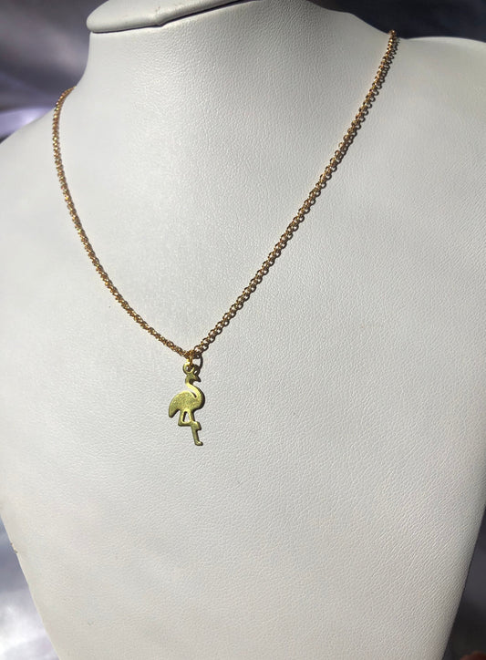 Flamingo necklace