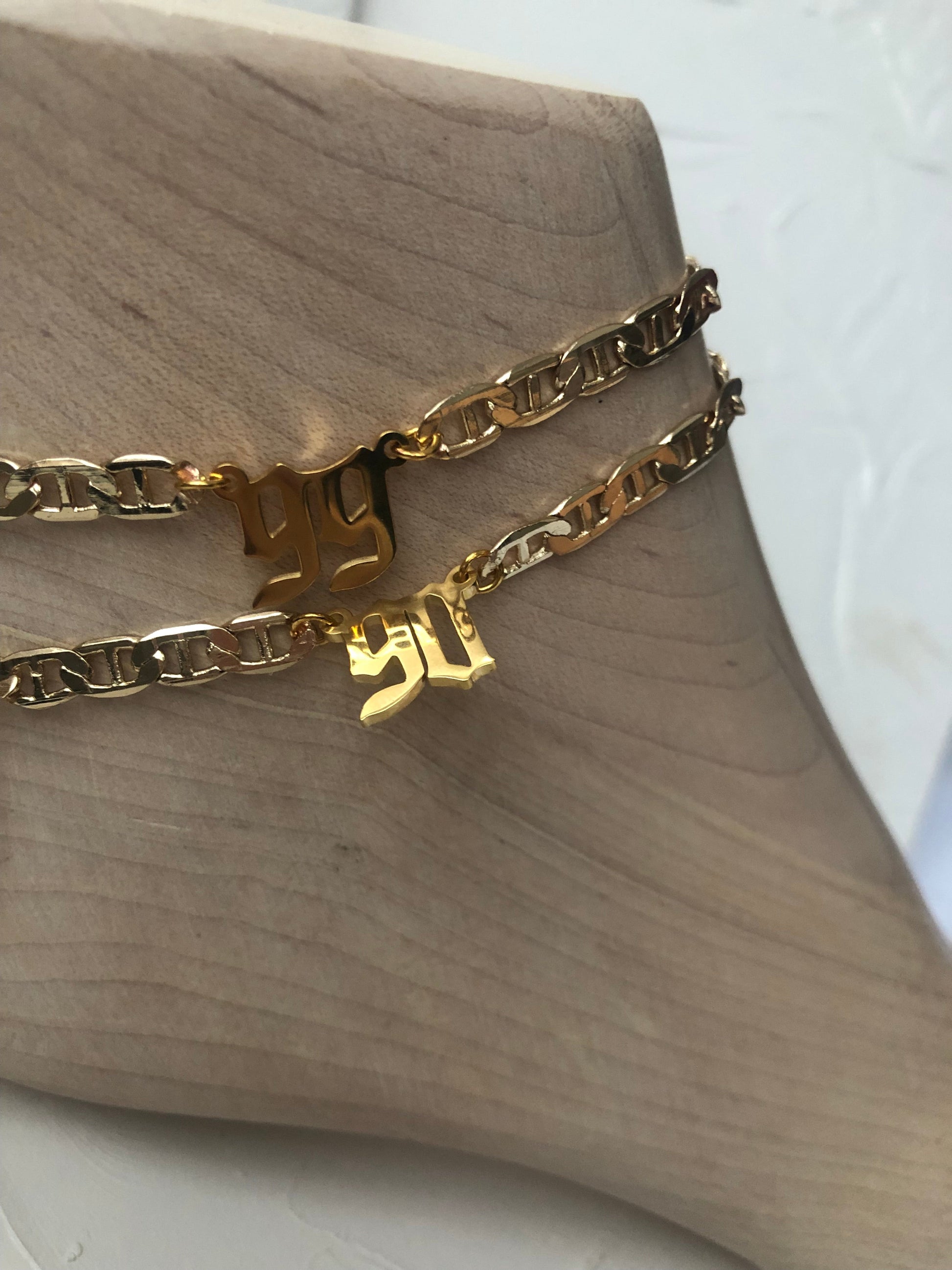 90’s anklet - Icegoldbyvee