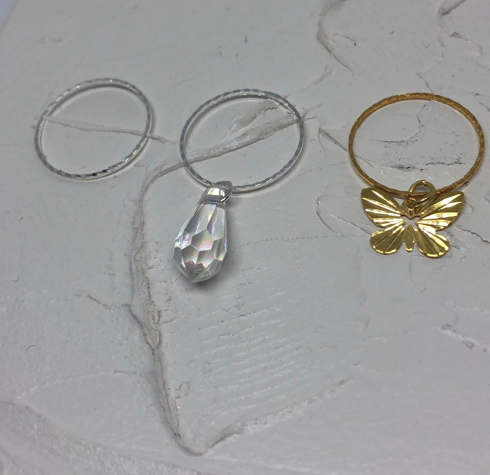 Pendant ring - Icegoldbyvee