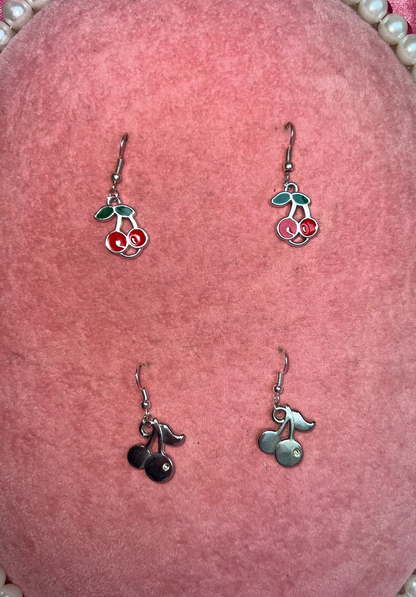 Cherry earrings